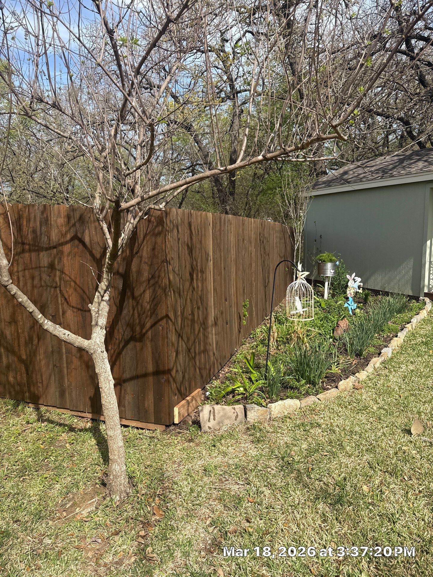 Project in Burleson, TX by Moseley Fence
