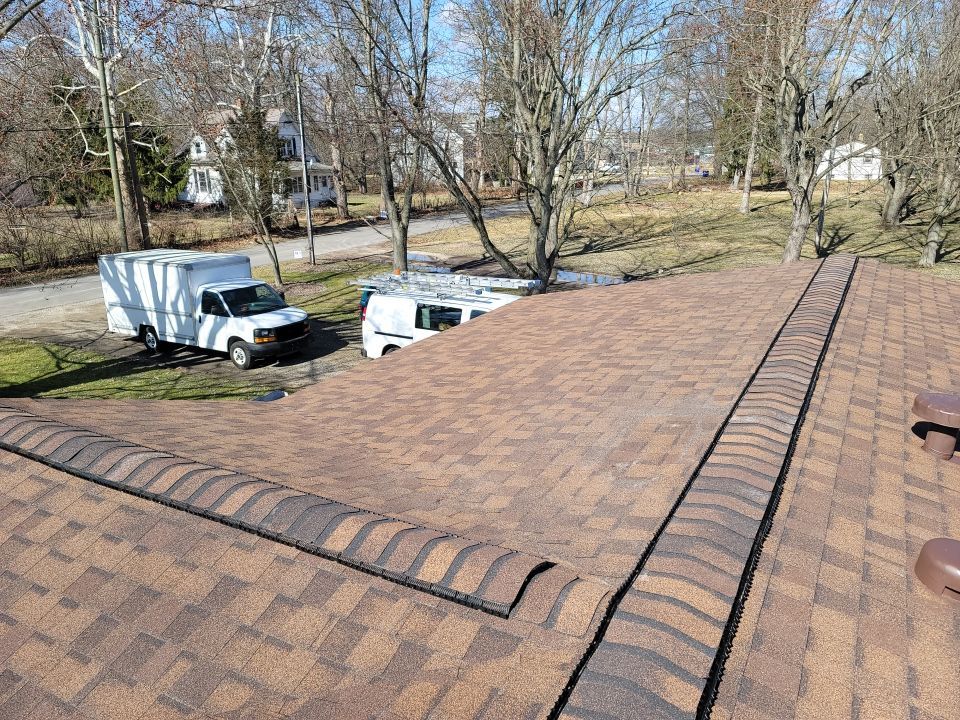 CERTAINTEED LANDMARK COLOR: BURNT SIENNA DRIP EDGE: MUSKET BROWN by Eagle Eye Roofing