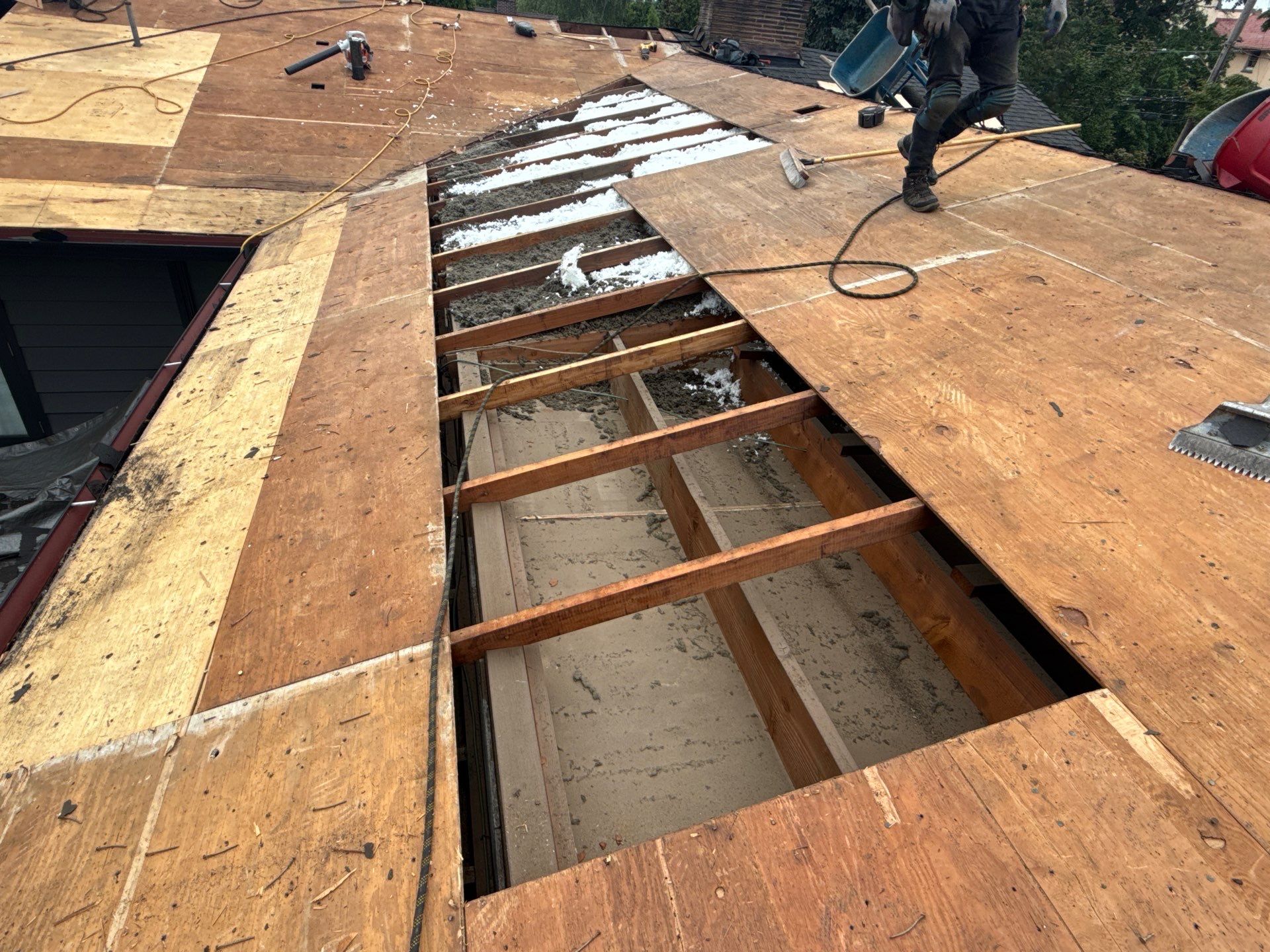 Project in Portland by Tom Leach Roofing