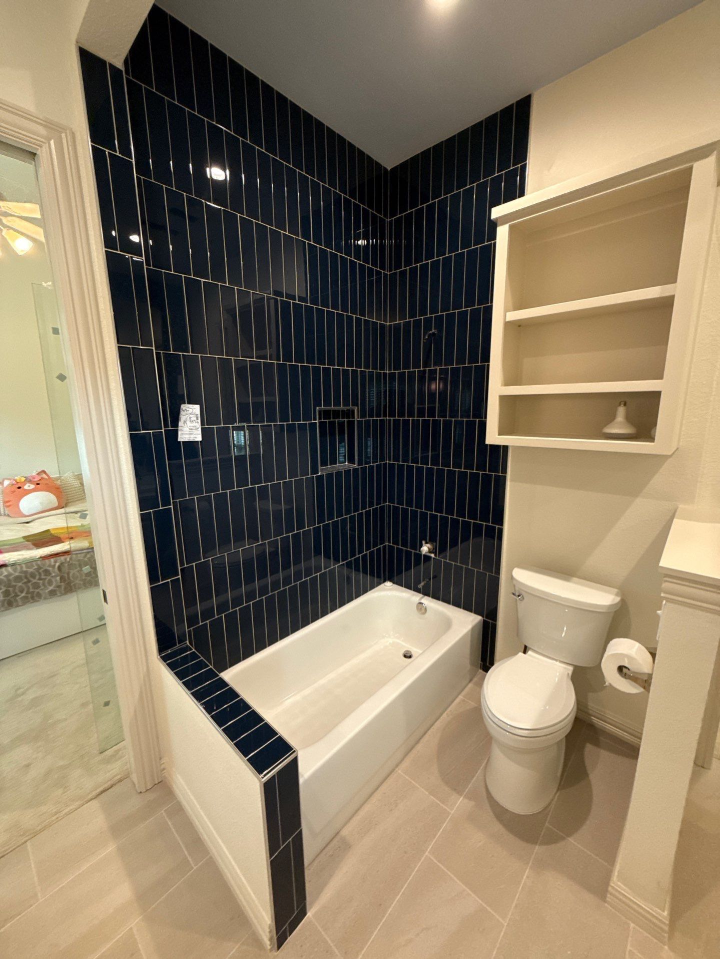 Frameless Shower Panel  by Richardson Glass & Mirror