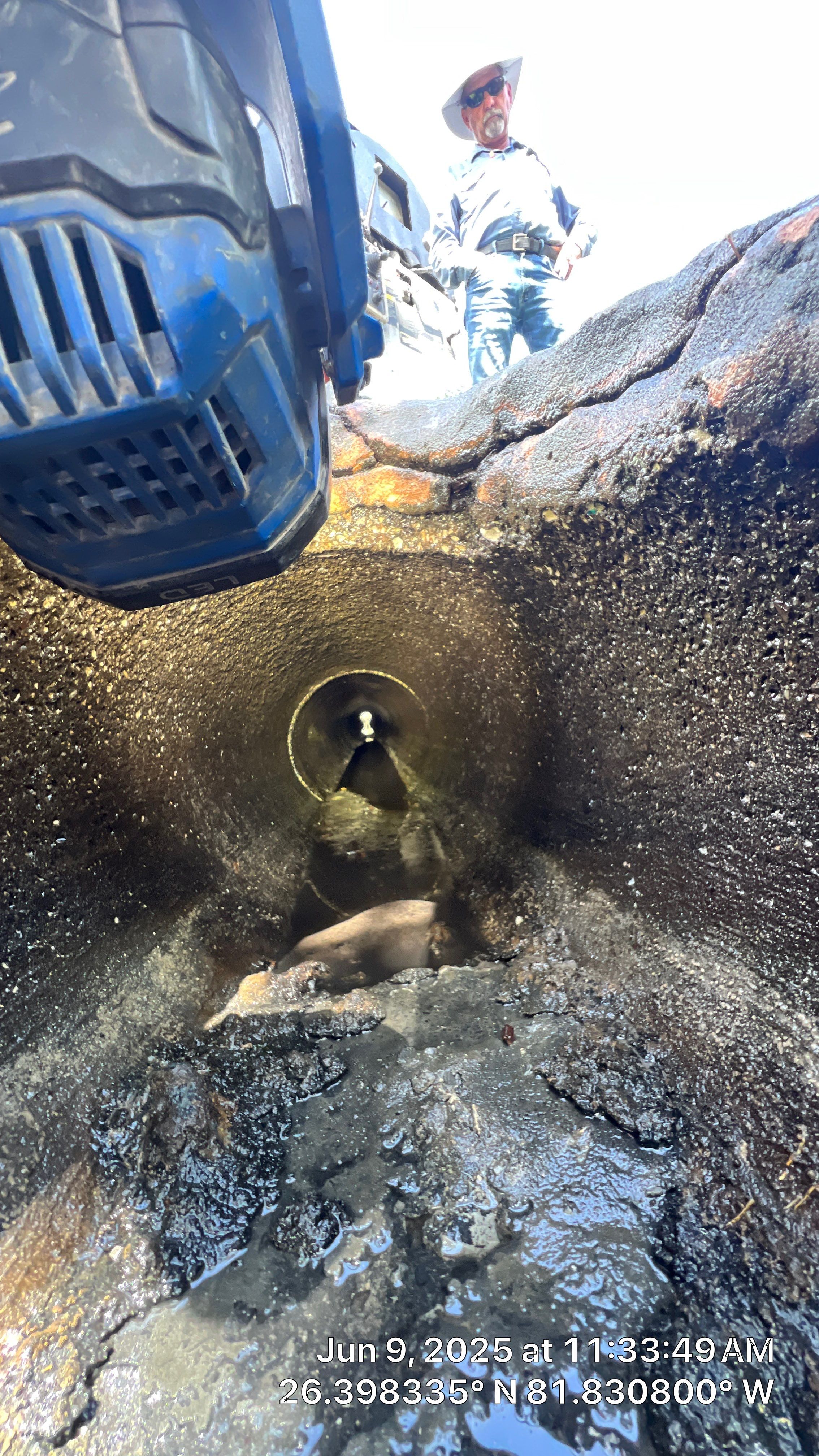 Pelican Landing Beach Parking Lot Stormwater System Maintenance by Don Mar, Inc. Storm Water Solutions