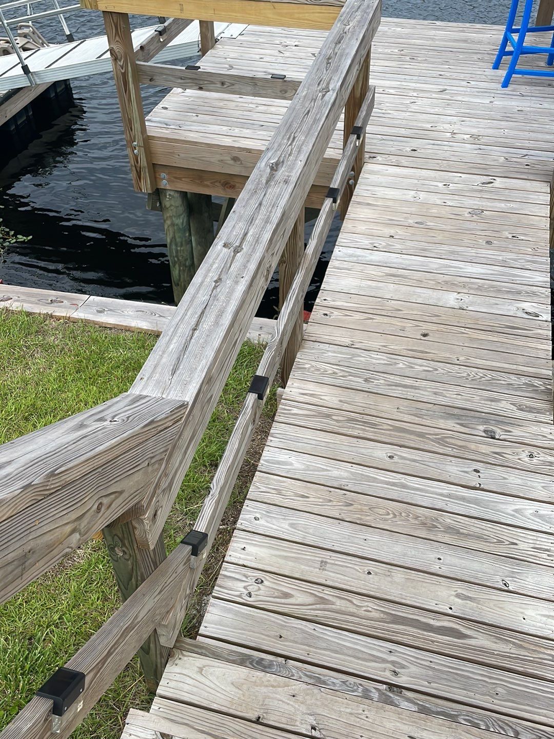 Dock using Wood Sealant by DuraSeal