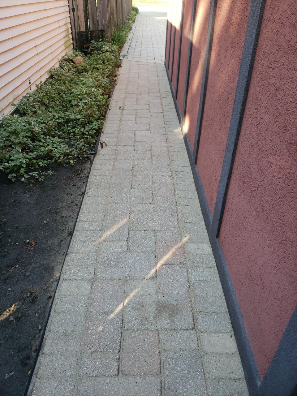 Brick paver clean, sand and seal.  using Surebond SB-1300 by Northern Power Washing LLC.