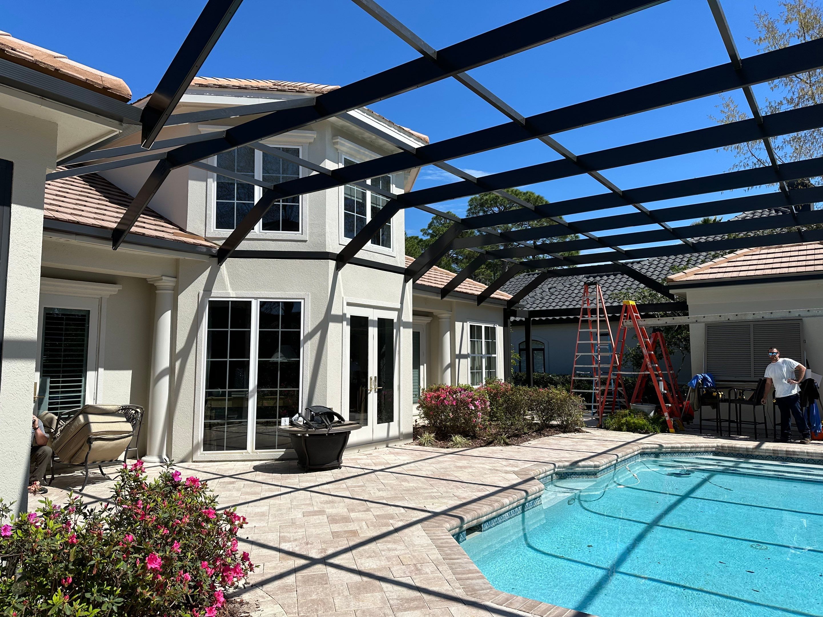 Pool Cover Oasis in Destin by Titan Sunrooms