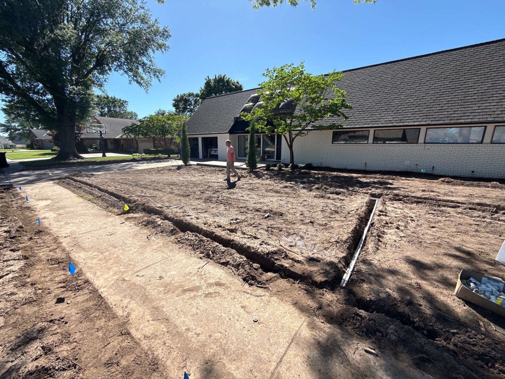 Project in Broken Arrow by Greenscapes Outdoor