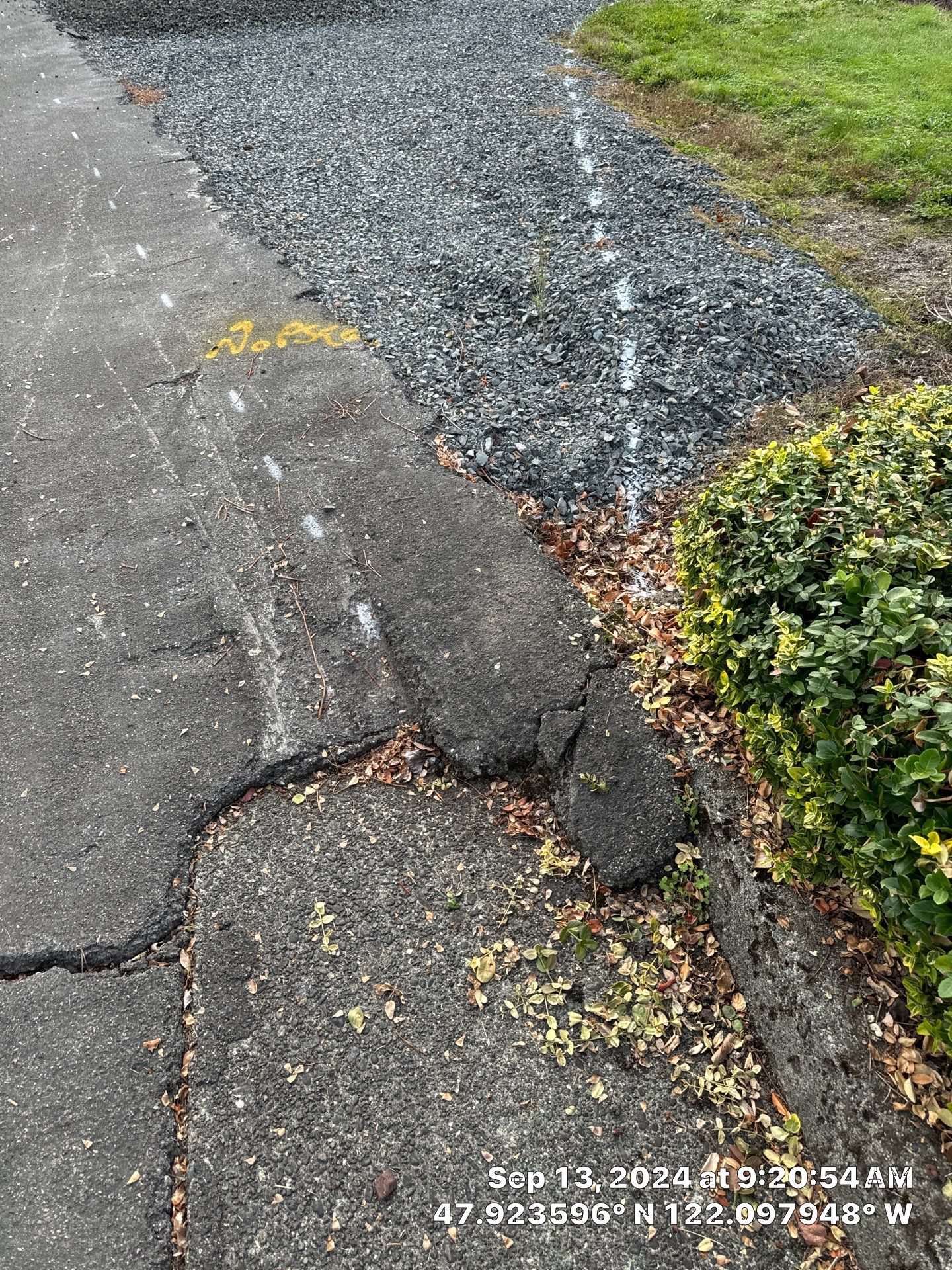 Bonneville Power Administration | Asphalt Patch Repair by Jireh Asphalt & Concrete Inc 