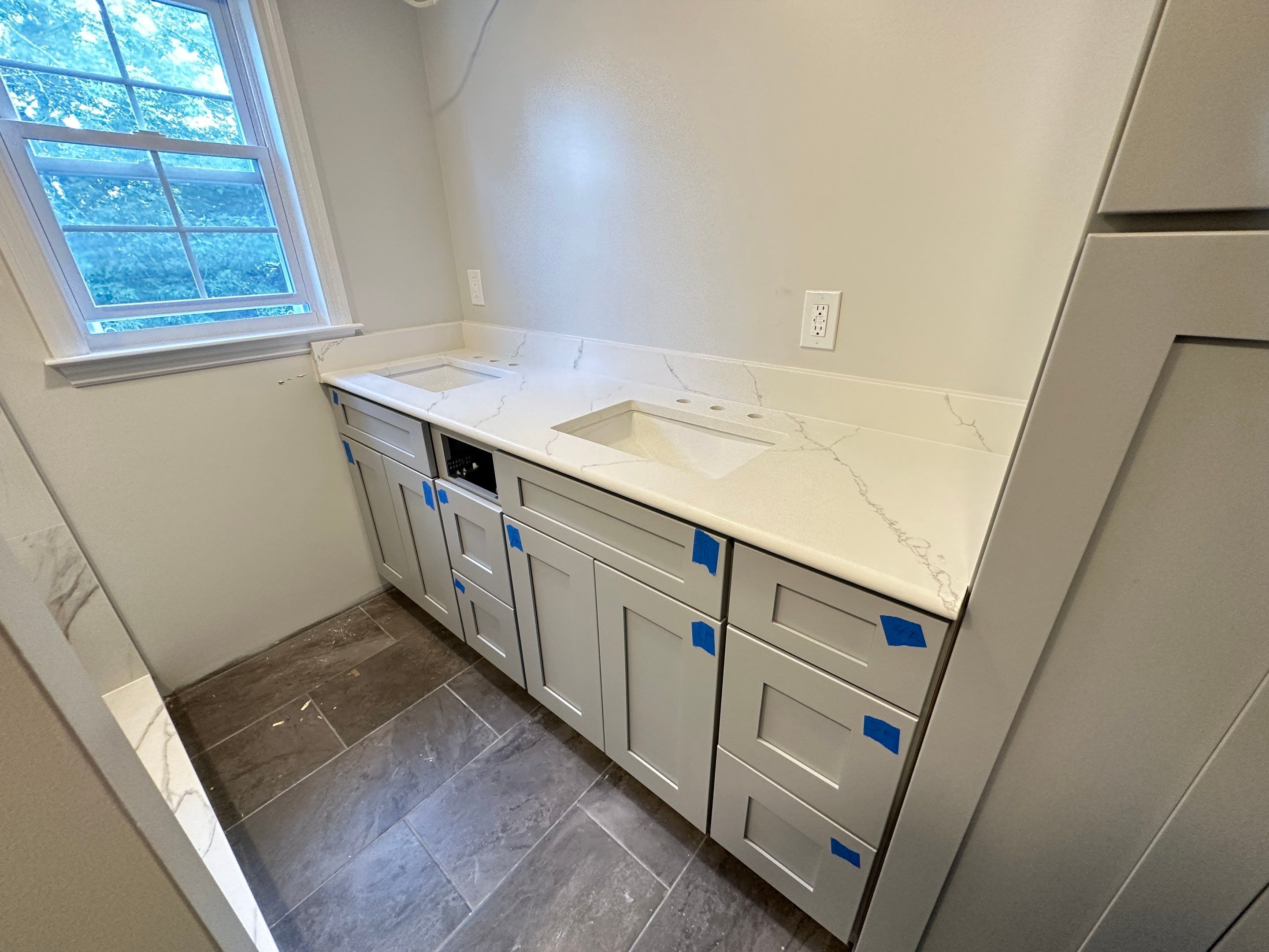 Bathroom Addition using Wood by Home Concepts Construction