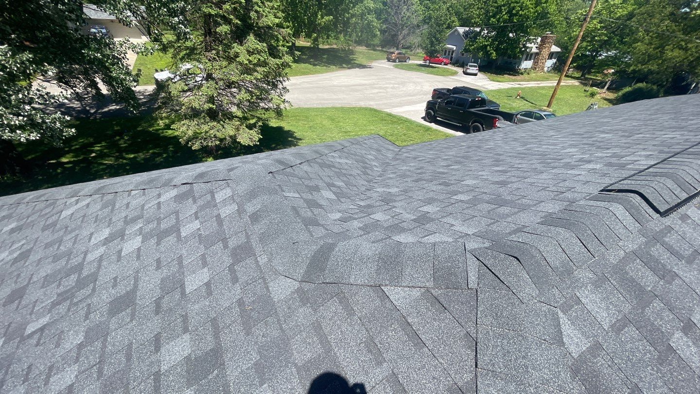 Residential Roof + Gutters & Downspouts & Gutter Guards Install  by Titan Commercial & Residential Roofing 