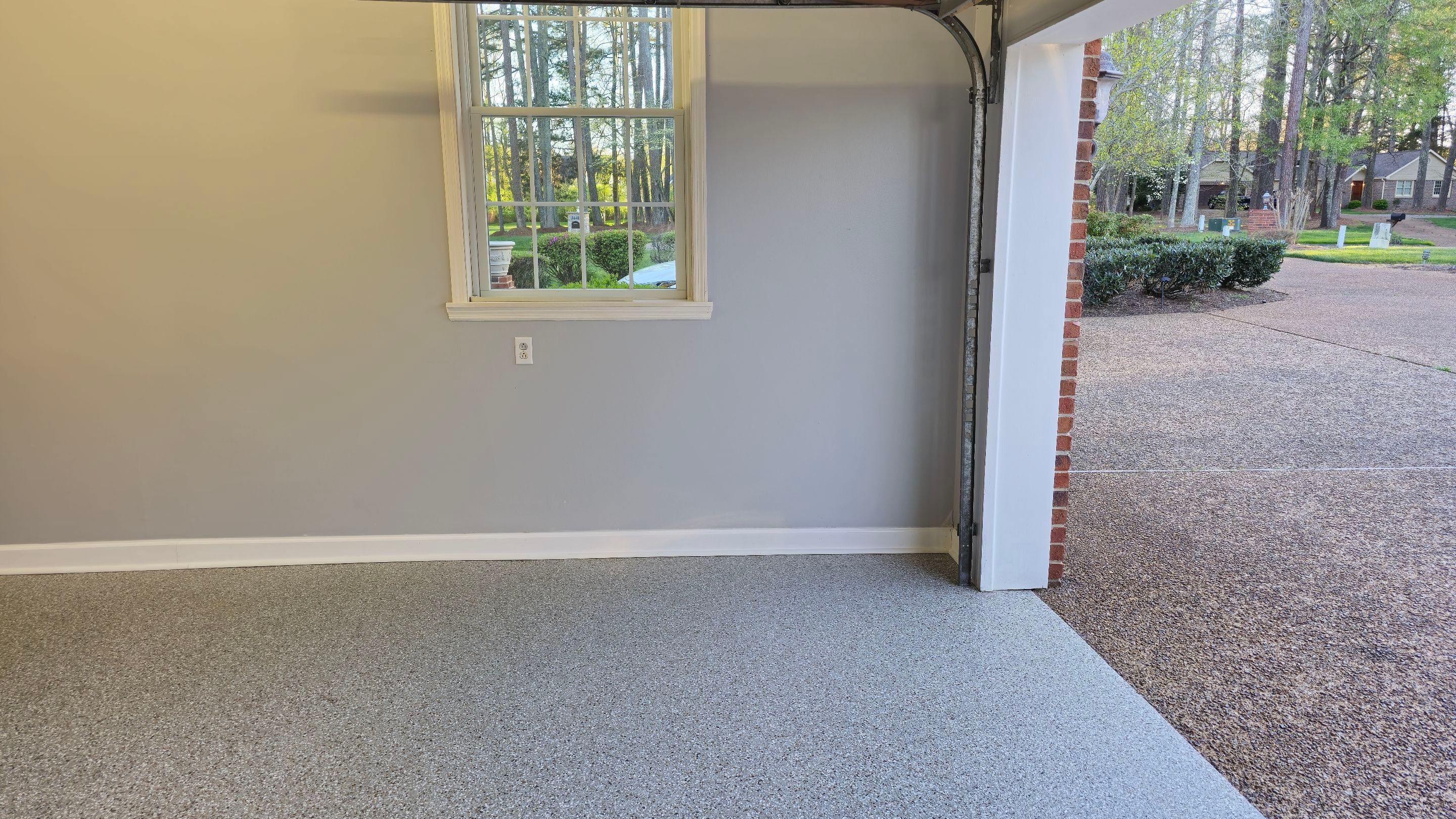 Garage using Creekbed by Elite Floor Solutions