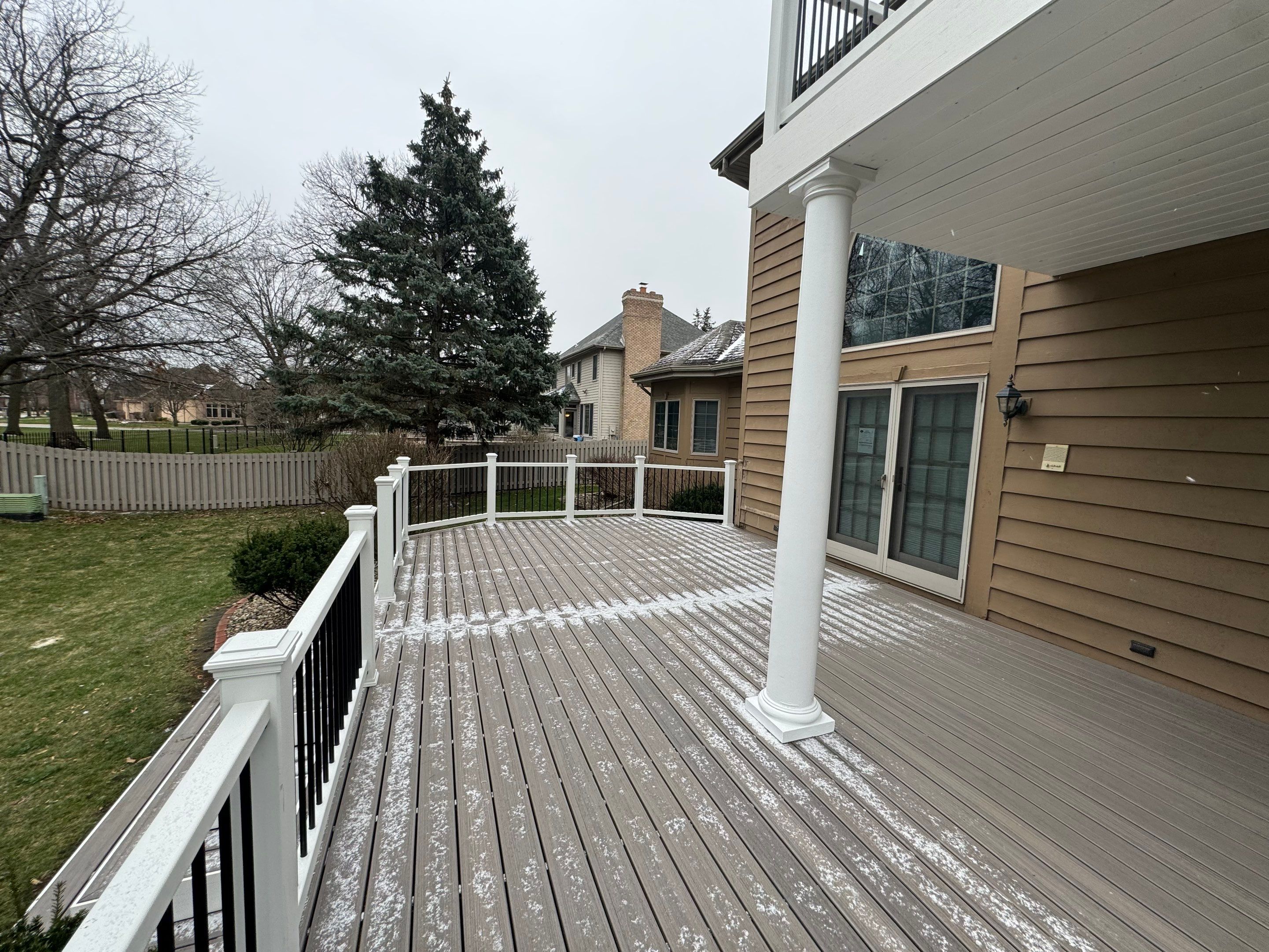 Deck Installation using Trex by INQUSE GENERAL CONTRACTOR