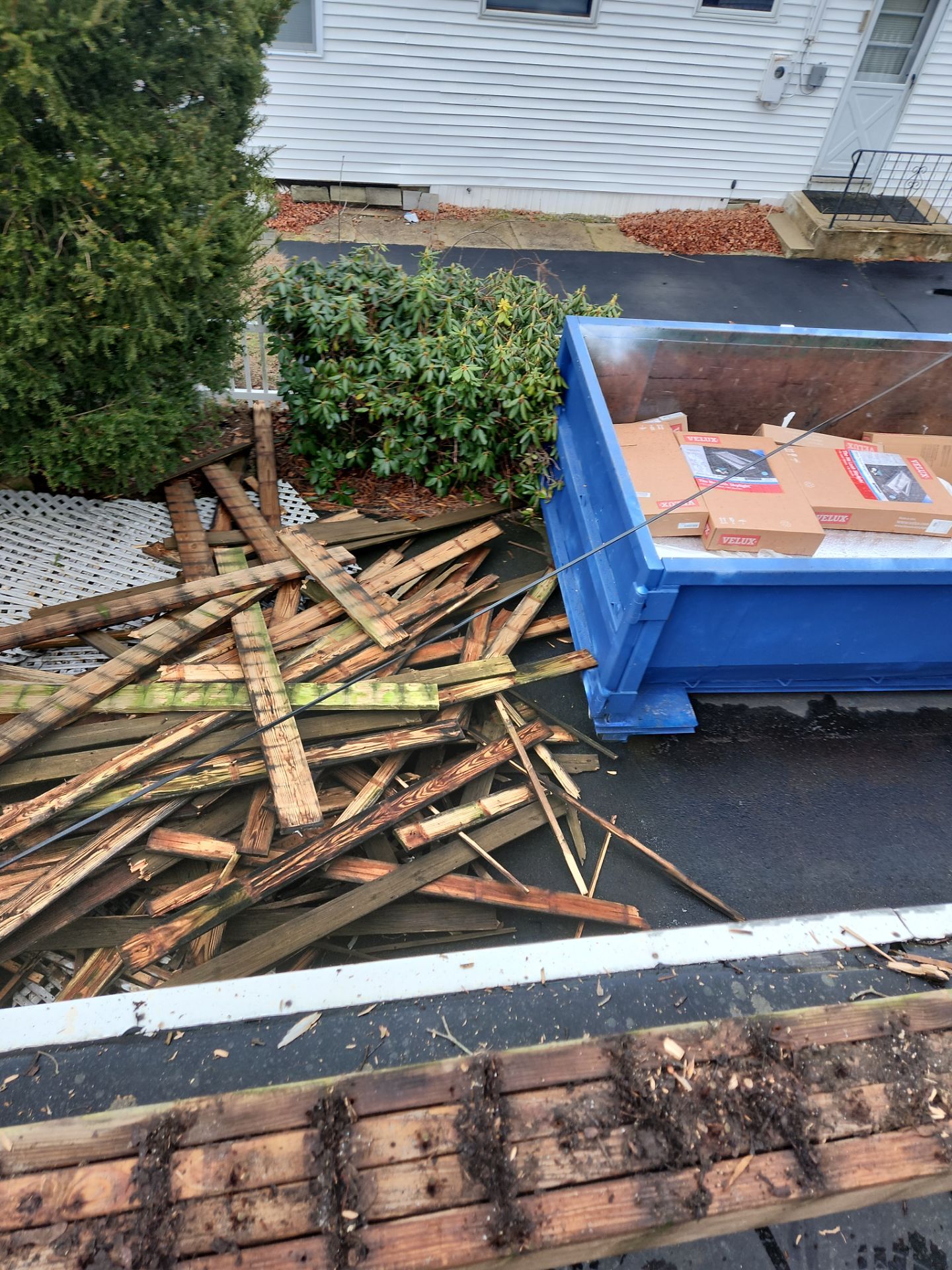 Residential Roofing Installation using Owens Corning TruDefinition Duration Sierra Gray by A Plus Exterior