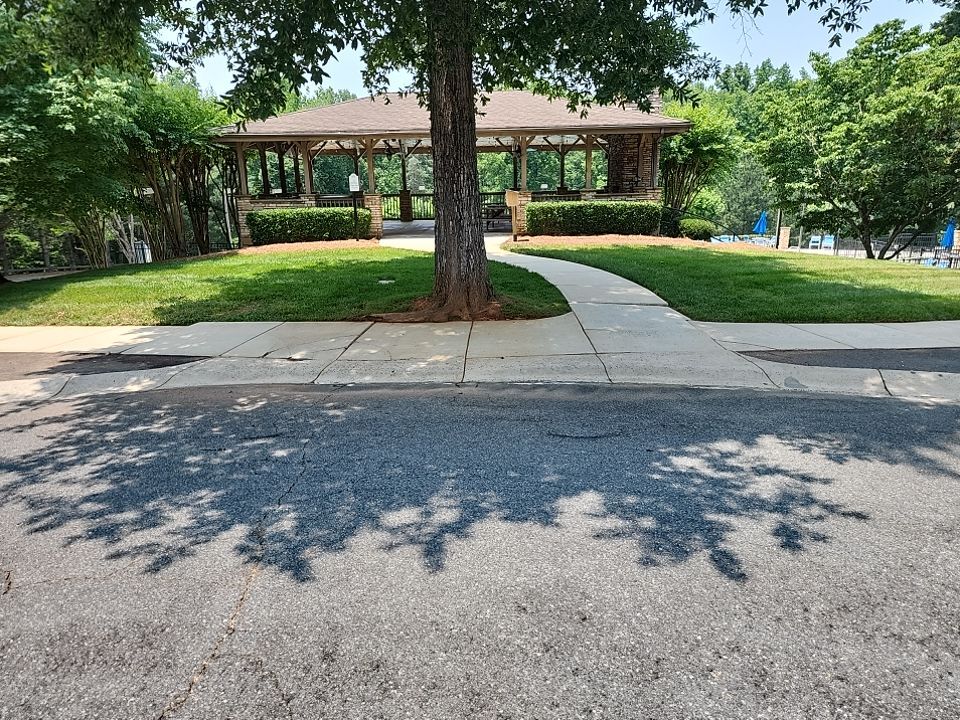 concrete Clean using cleaner by G&H Home Tech Pros LLC