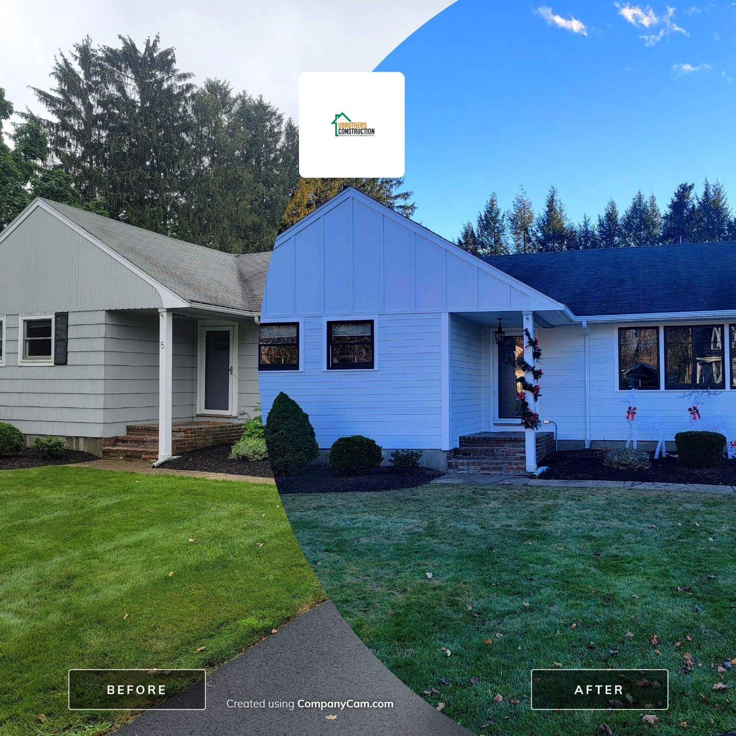 Siding Installation using James Hardie by UBrothers Construction