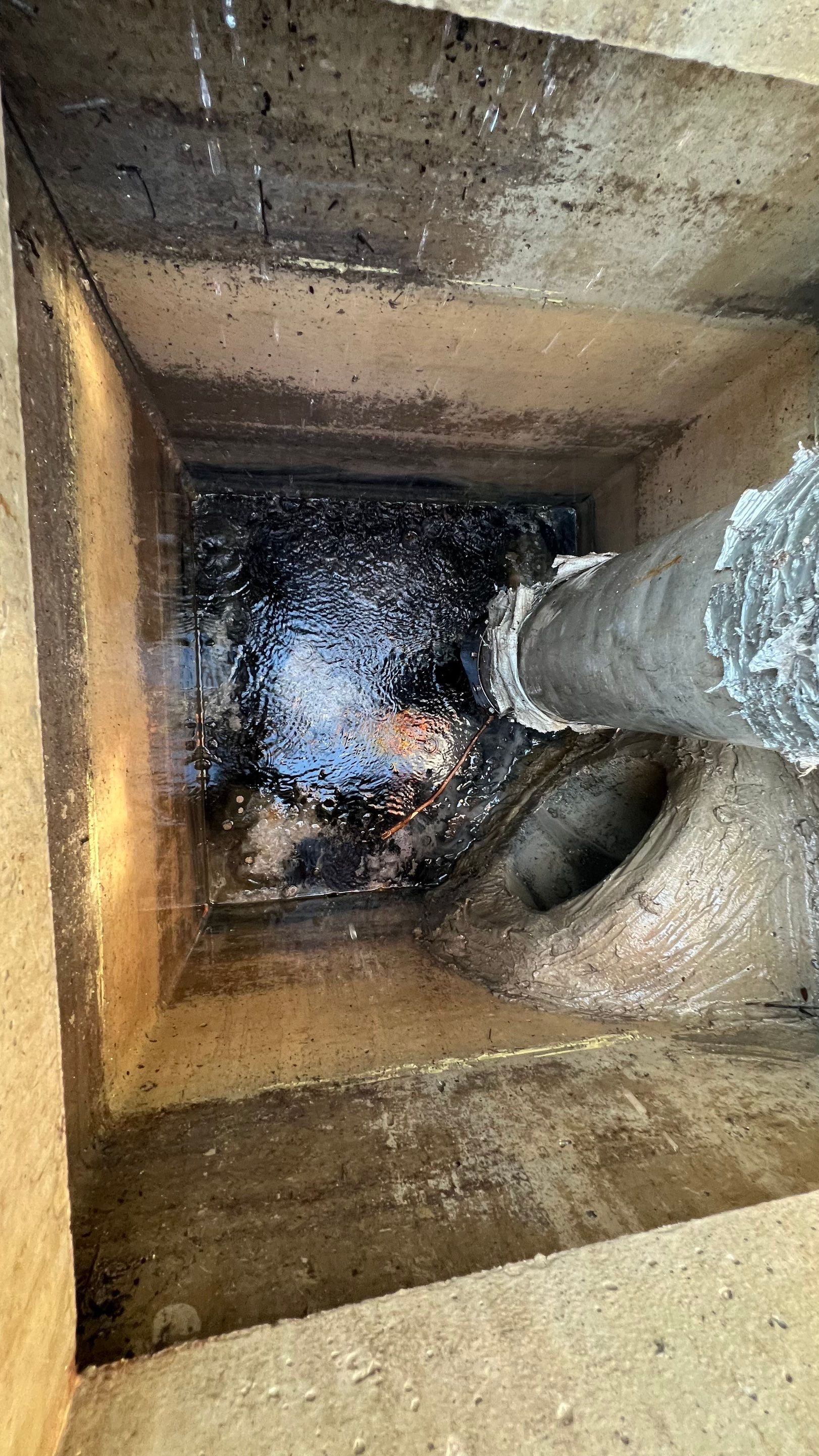 New Construction Stormwater Catch Basin Cleaning by APS Power & Water