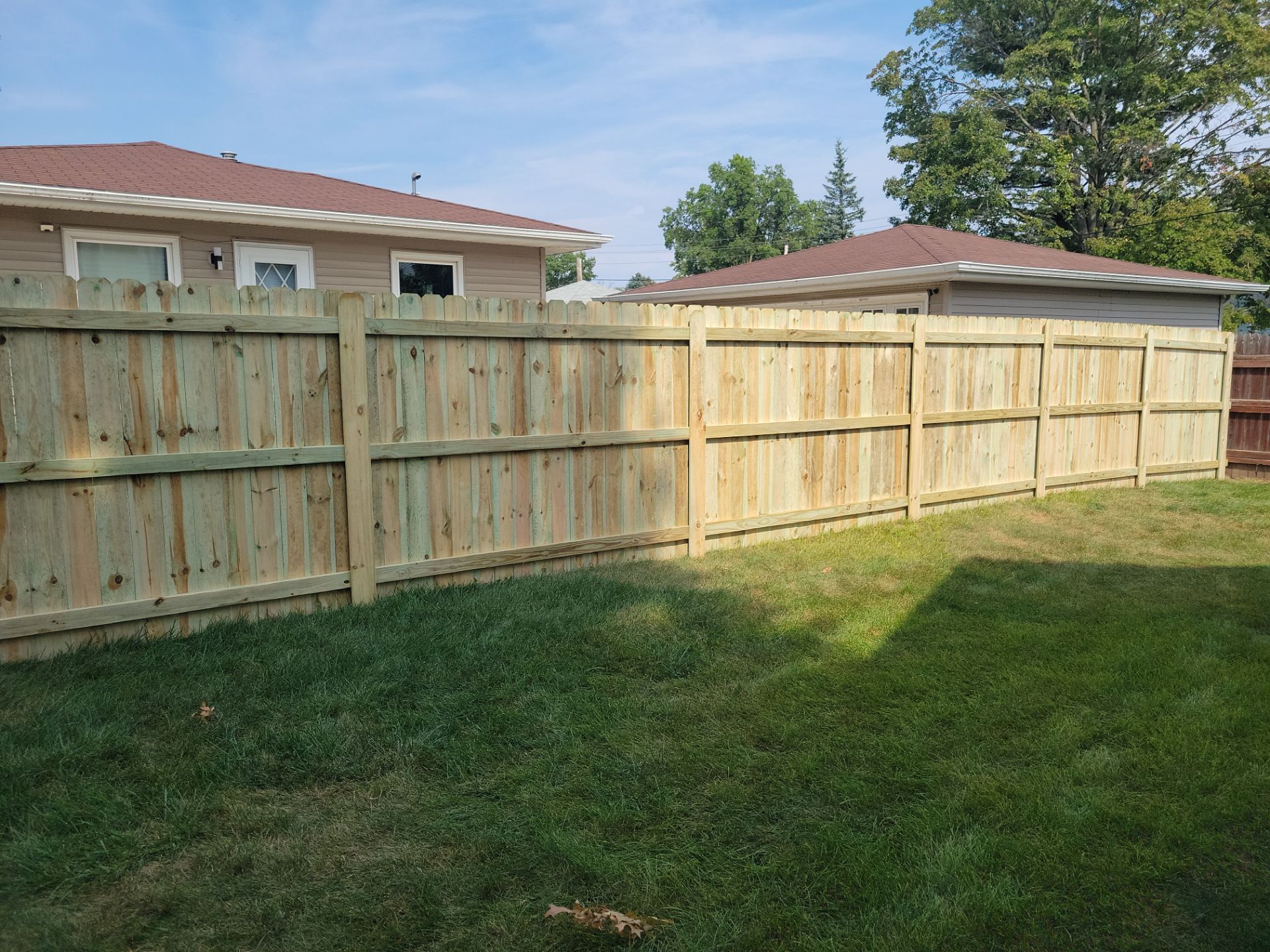 Project in Cedar Falls by Perfect Picket Fence and Stain
