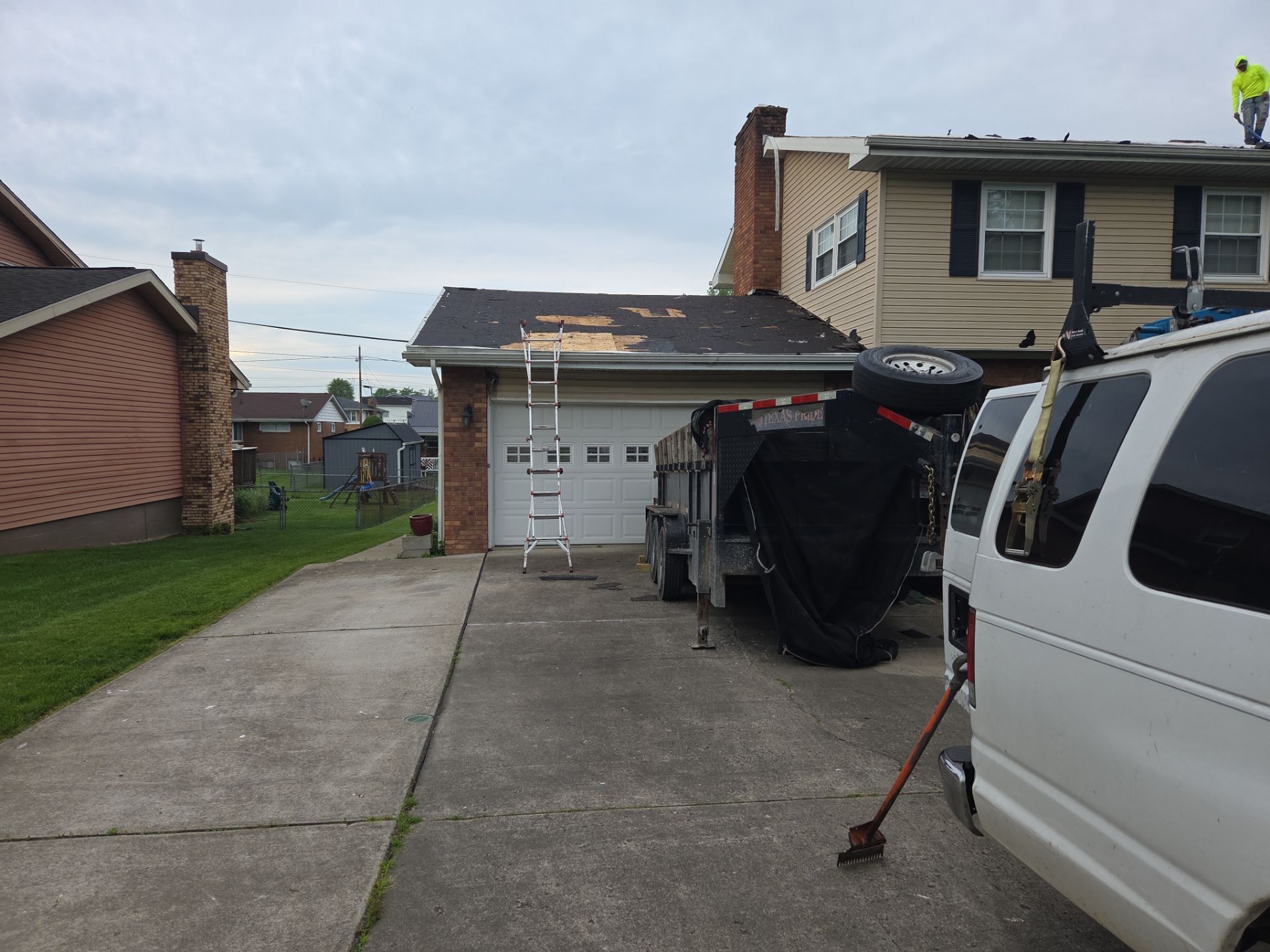 Residential Roofing Installation using Platinum Shield Roofing System from Mr. Roofer by Mr. Roofer