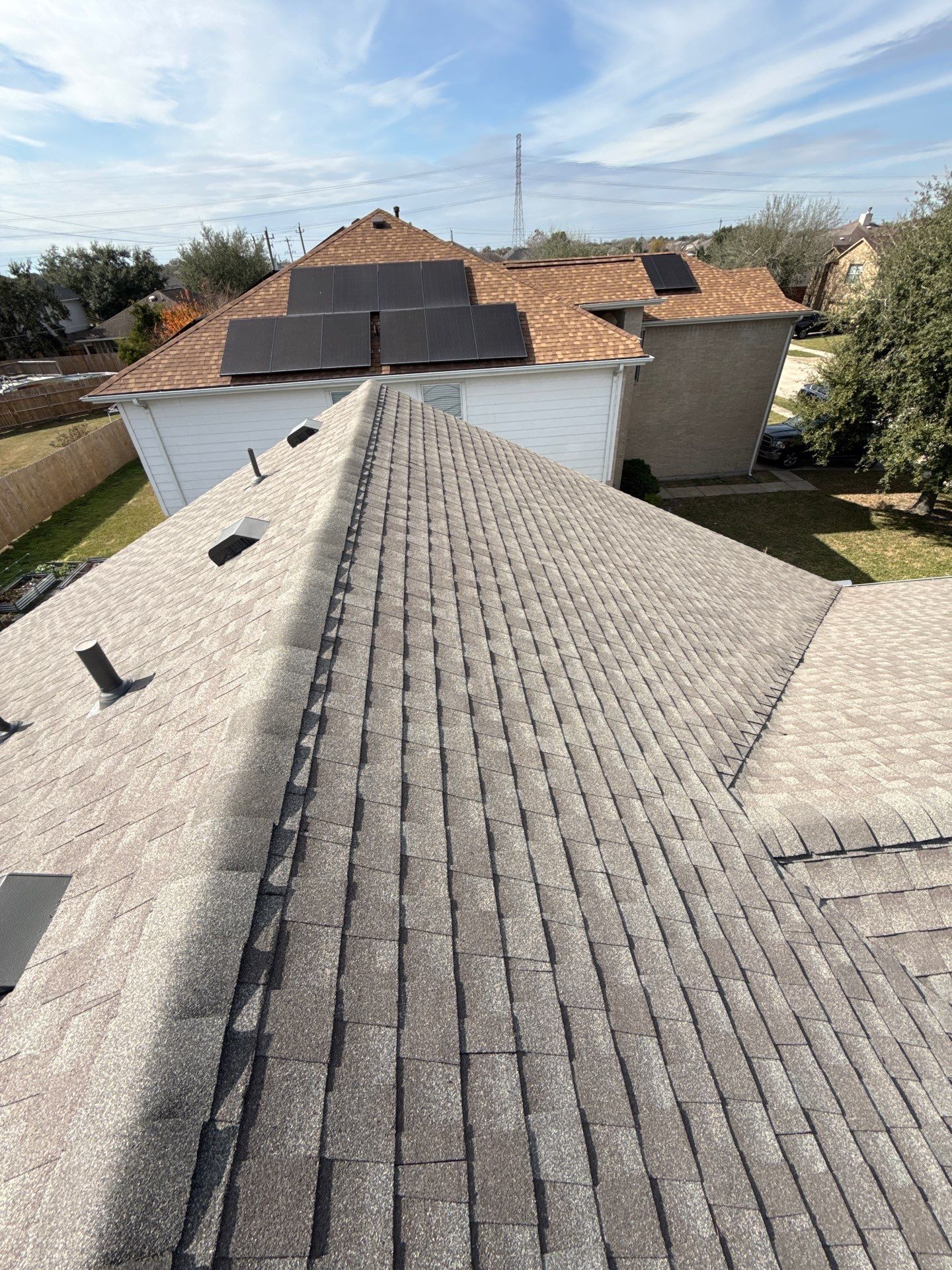 Residential Roof Replacement using GAF NATURAL SHADOW - WEATHERED WOOD by Elite Roofing LLC