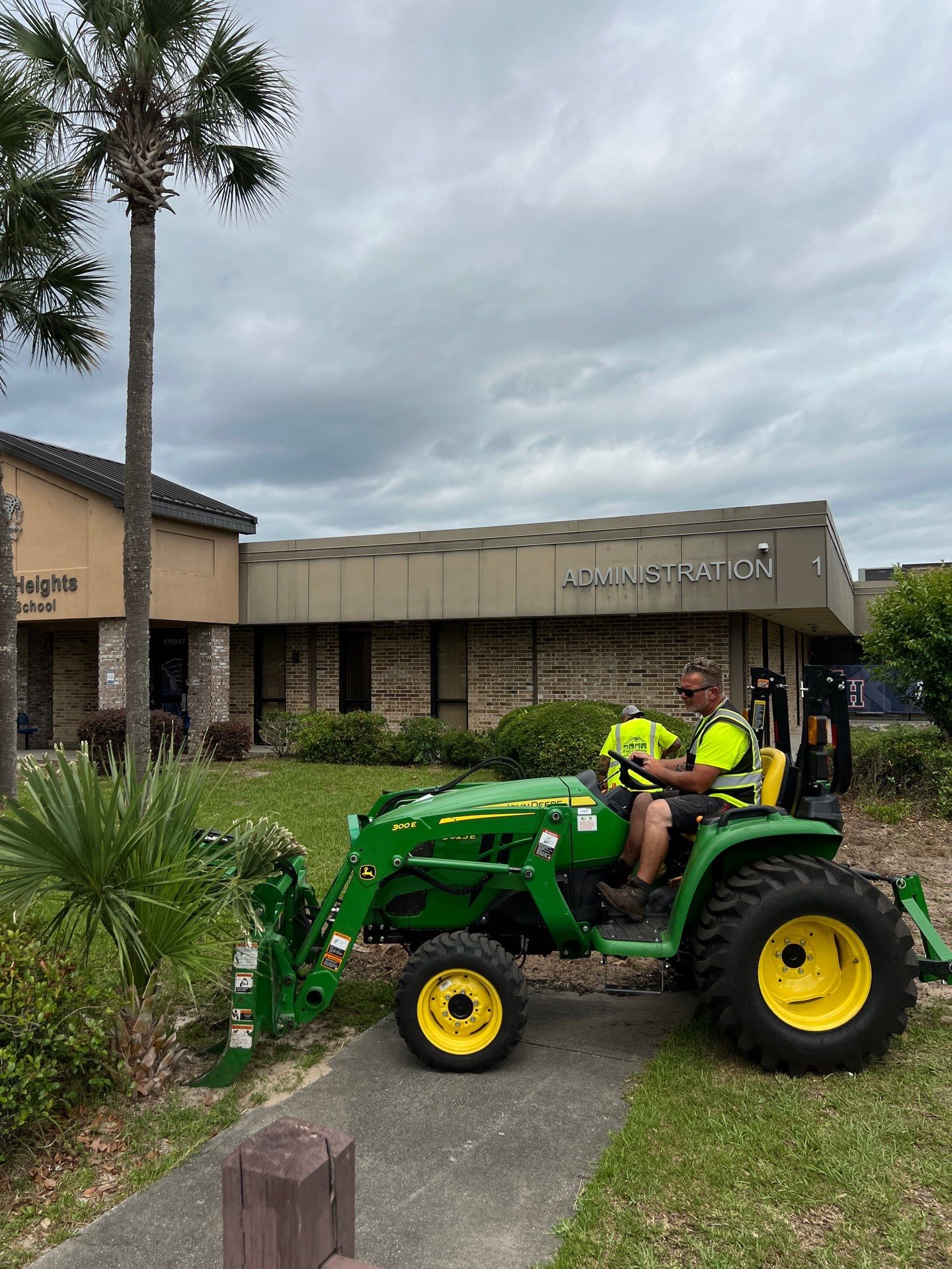 Landscape Install | Keystone Heights HS by ProGreen Services