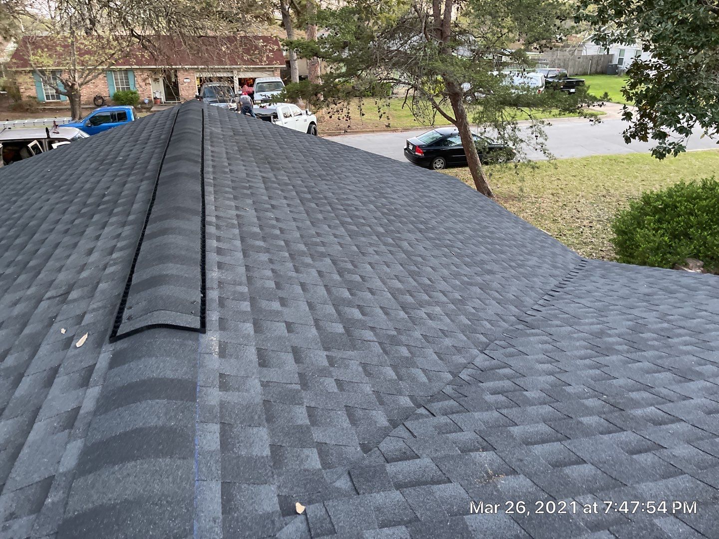 Historical Home needed a full decking and new roof by First United Roofing & Construction