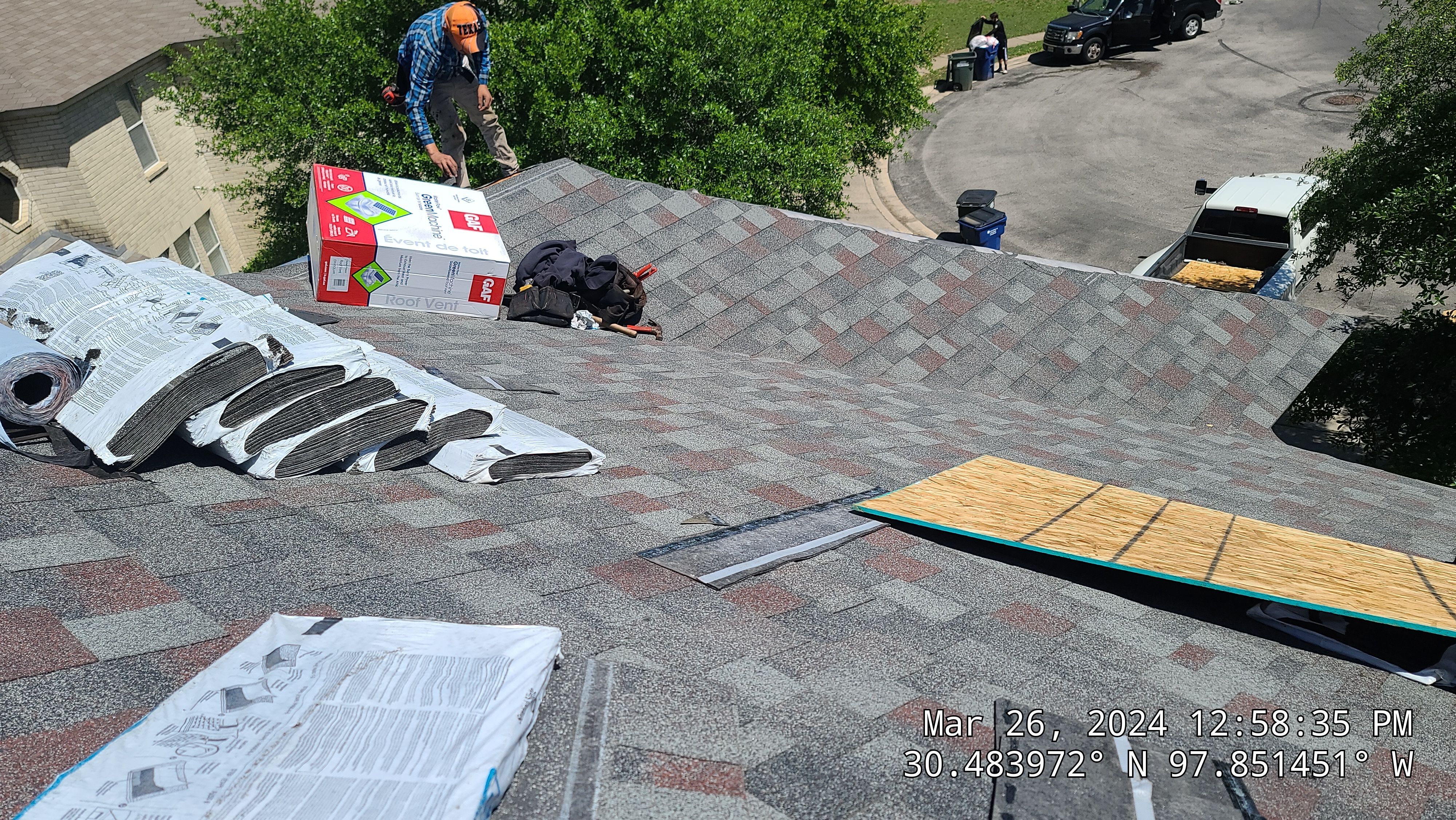 Cedar Park Residential Roofing Replacement with IKO Dynasty Shingles by Caliber Restoration LLC