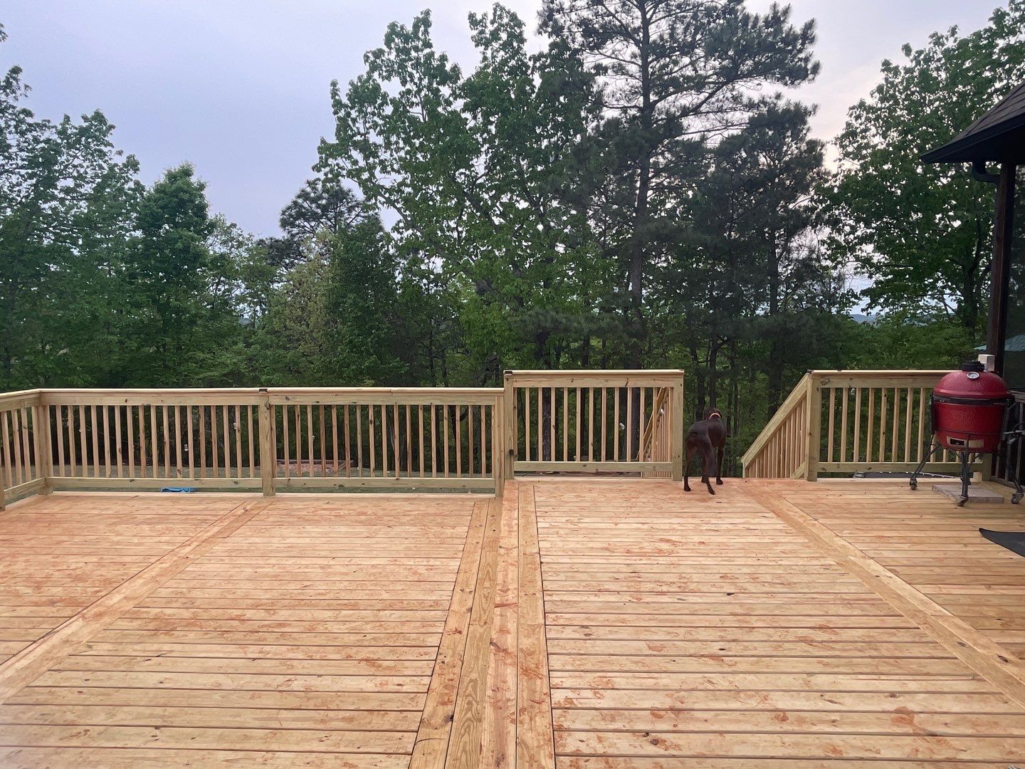 Scout Ridge - Deck Installation  by Pillar and Pine