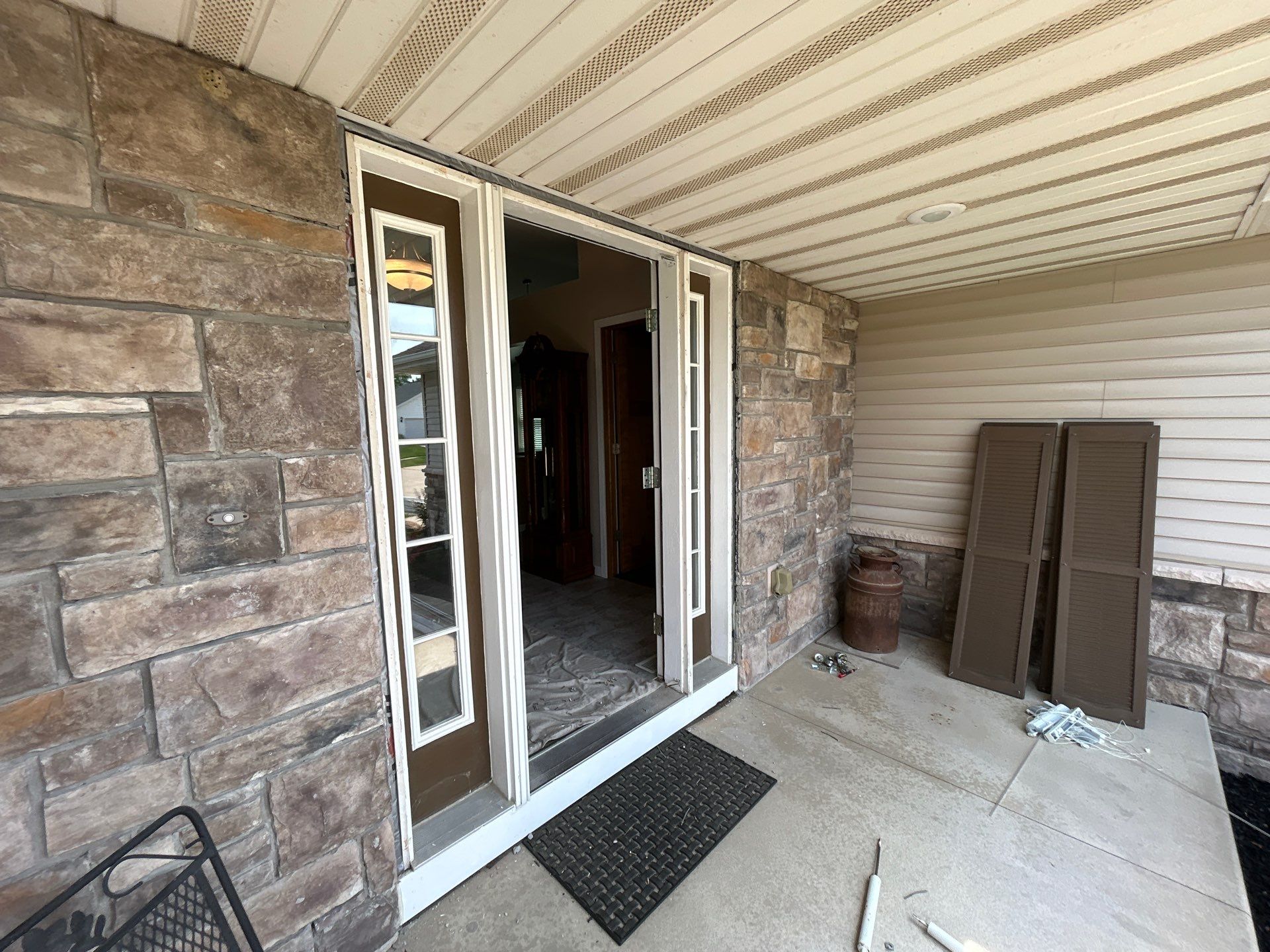 Door and window replacement by United Windows and Siding LLC