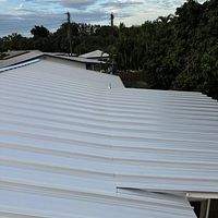 24ga 1.5" Mechanical Seam Mill Finish by Total Roofing System The Metal Roof Experts