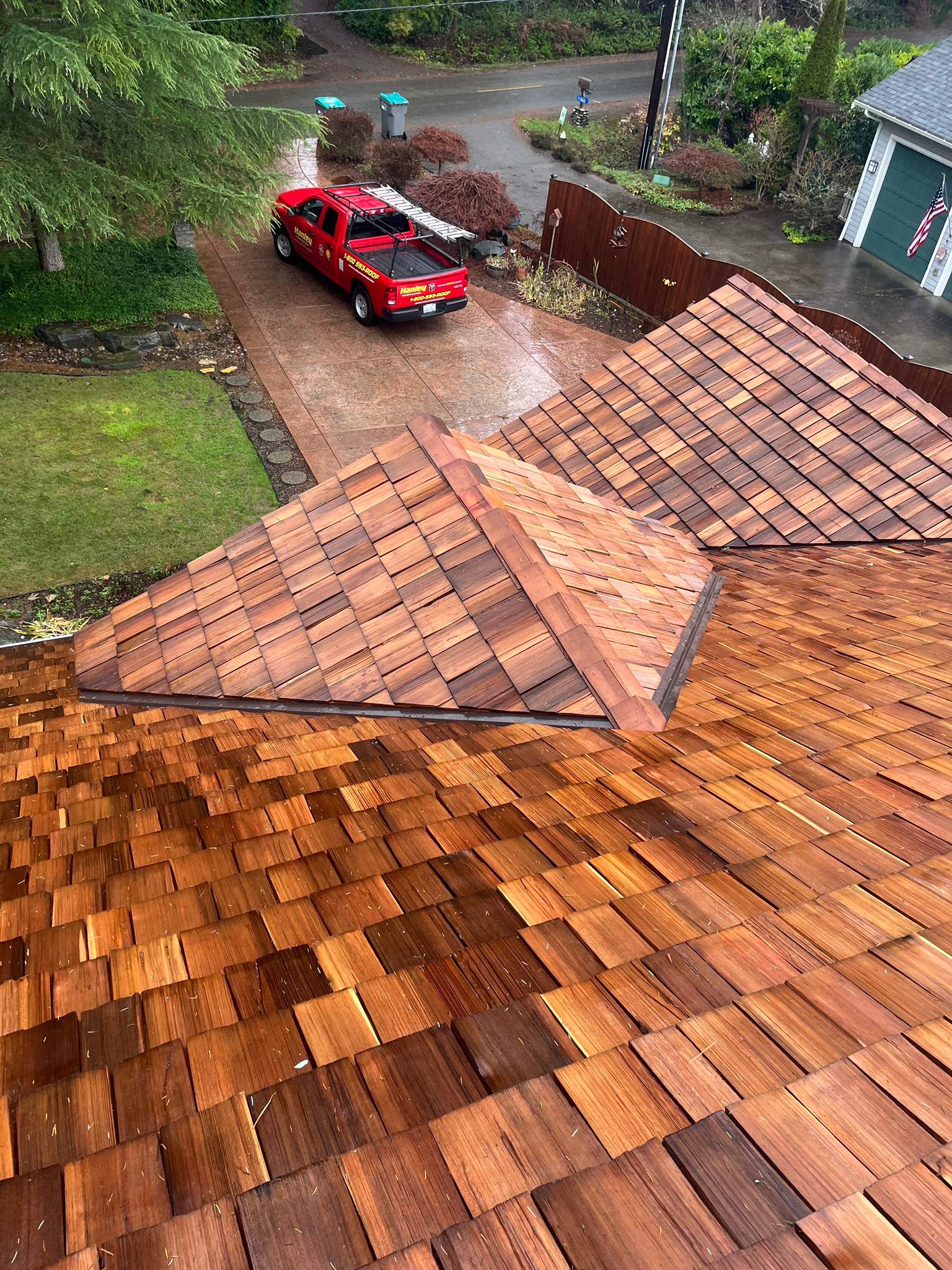 Residential Roof Replacement in Poulsbo, WA by Hanley Construction