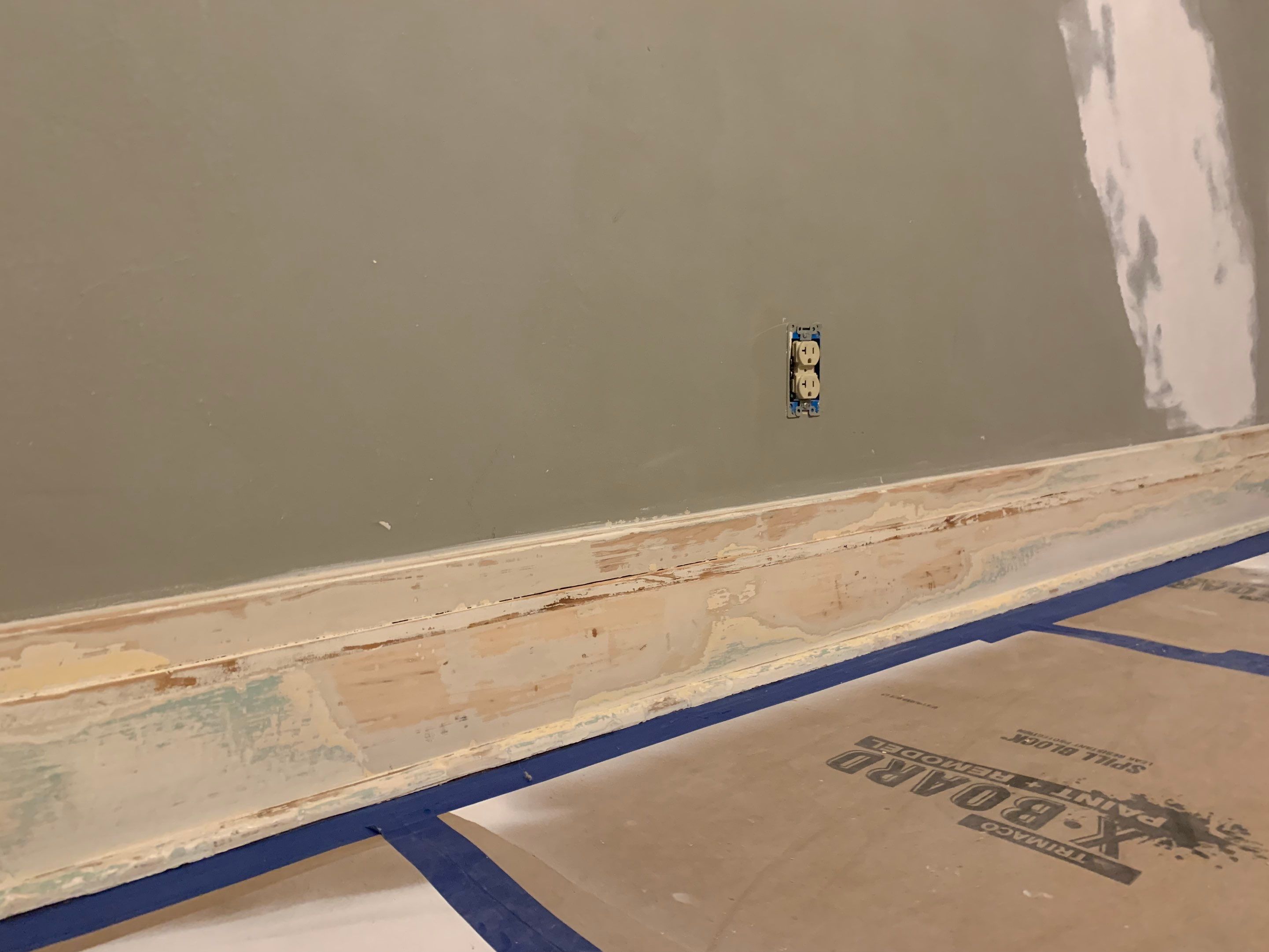 100 Year Old Trim Restoration by Empire Painting Services, LLC