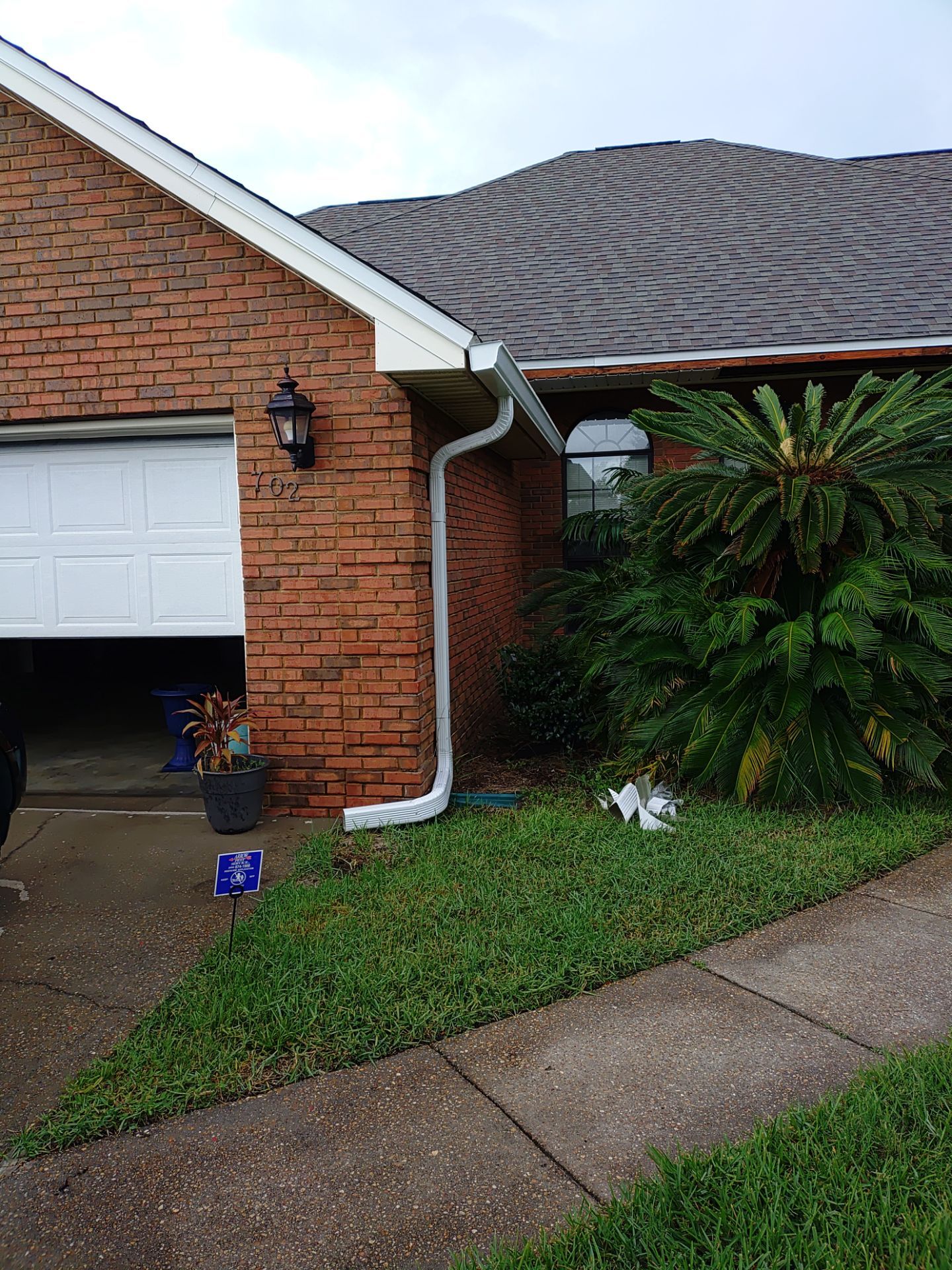 New Soffit, Fascia, and 6 -K Gutter Installation in Panama City FL by Gutter Professors