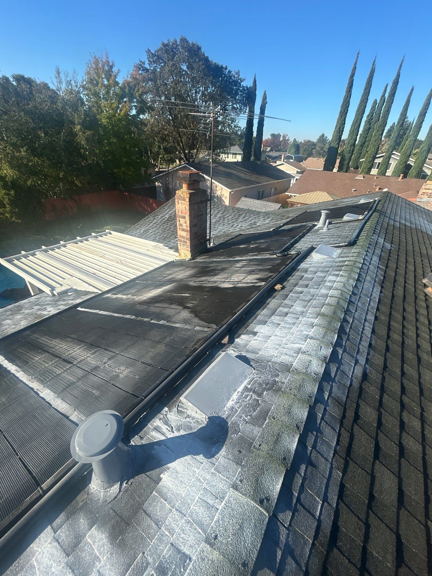 Roof Rejuvenation using Roof Maxx Treatment by Roof Maxx of Folsom