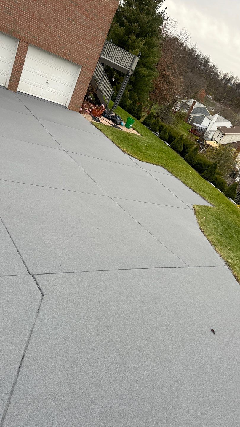 Twilight Driveway Project in Bridgeville by Floors in a Day, Inc