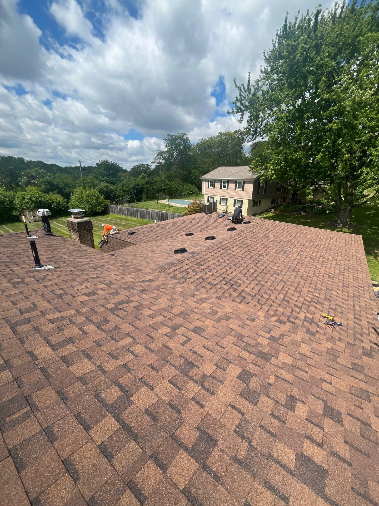 A beautiful refresh after a storm. by Level Up Roofing and Restoration Services LLC