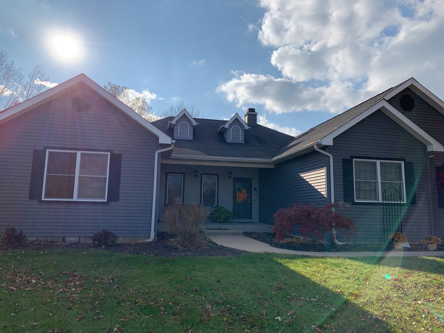 Black Frost Exposed Fastener Metal Roof in Fort Wayne, Indiana by 4Ever Metal Roofing
