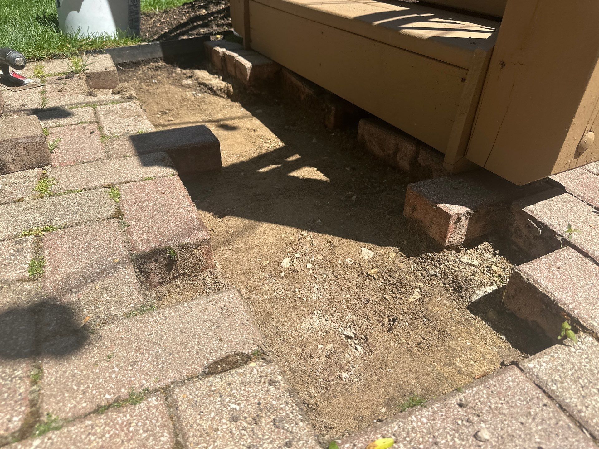 Brick Paver Repair, Cleaning, and Sand Stabilization by Northern Power Washing LLC.