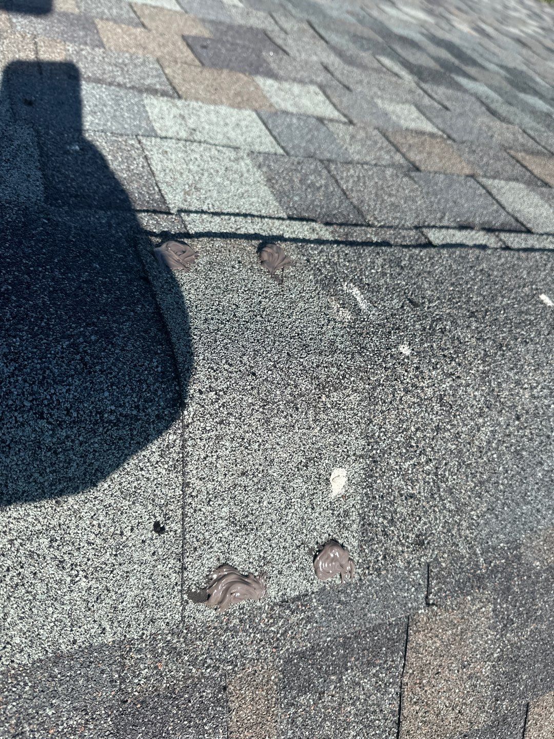 Hail Damage using Owen's Corning Duration (Lifetime) Shingles by Roof Repair Company
