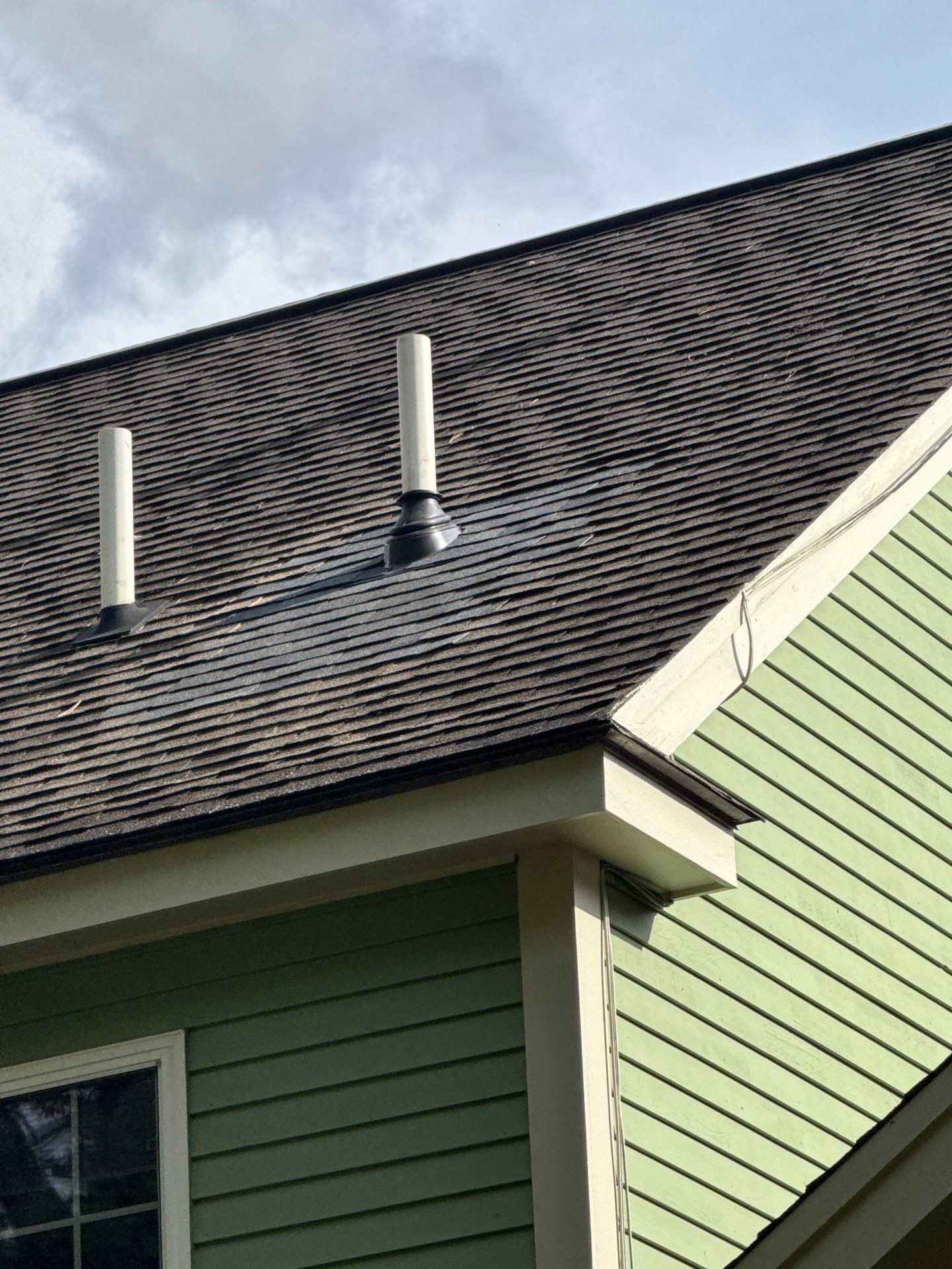 Pipe Boot Leak Repair & Gutter Replacement | Littleton, MA by Mighty Dog Roofing of Greater Middlesex County