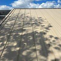 24ga 1" Nail-Strip Sierra Tan by Total Roofing System The Metal Roof Experts