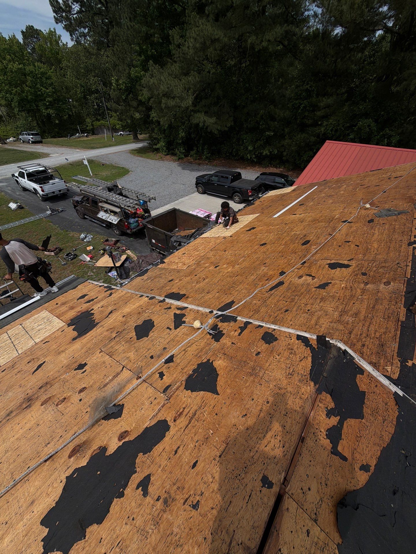 Complete Architectural Shingle Roof Replacement Project in Hudgins by Cade Construction
