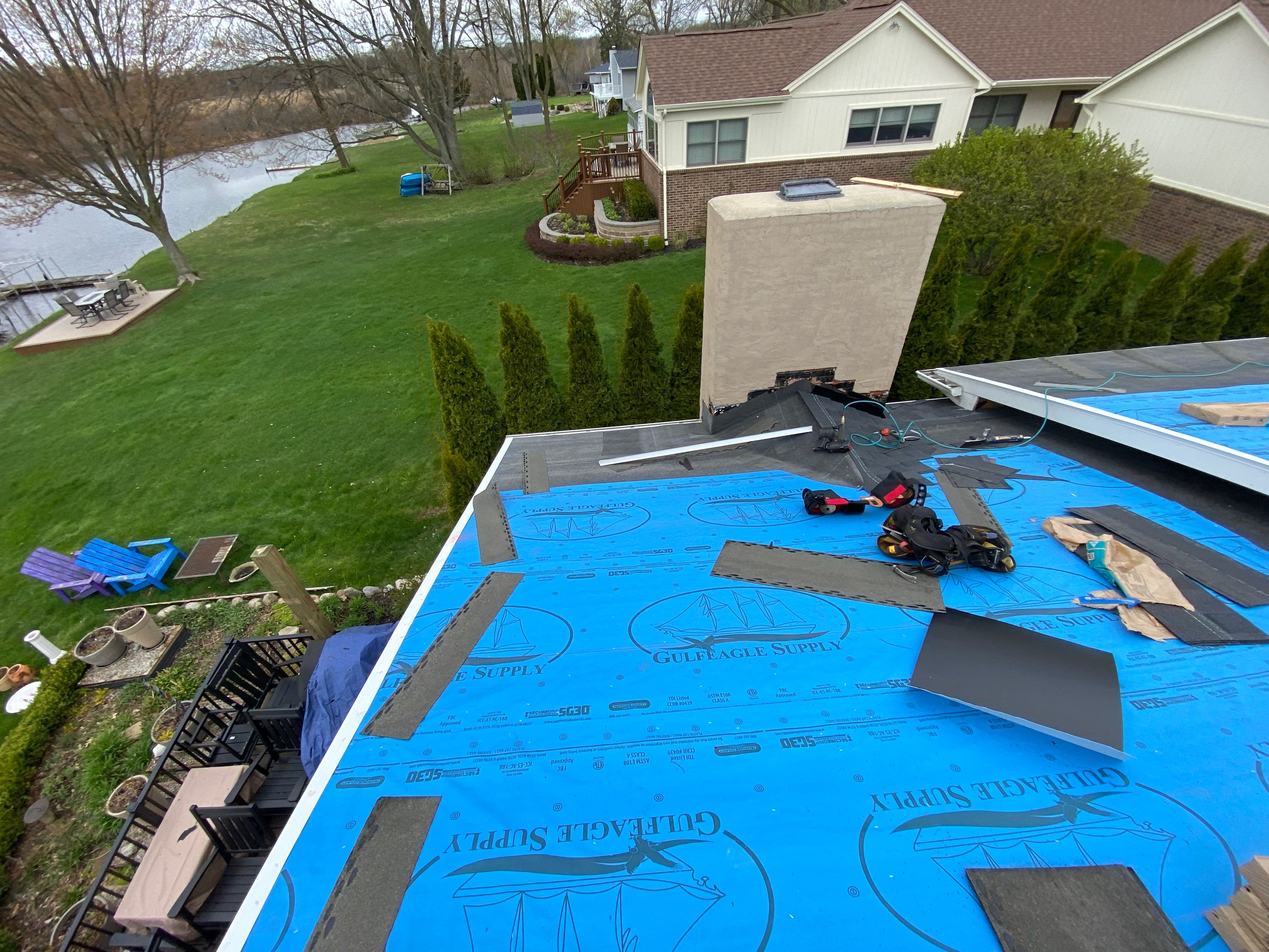 Roof Replacement using CertainTeed Landmark by 180 Contractors