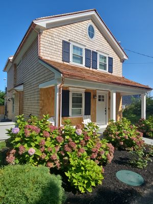 Gutter Installation using 6" Half Round Copper Gutter