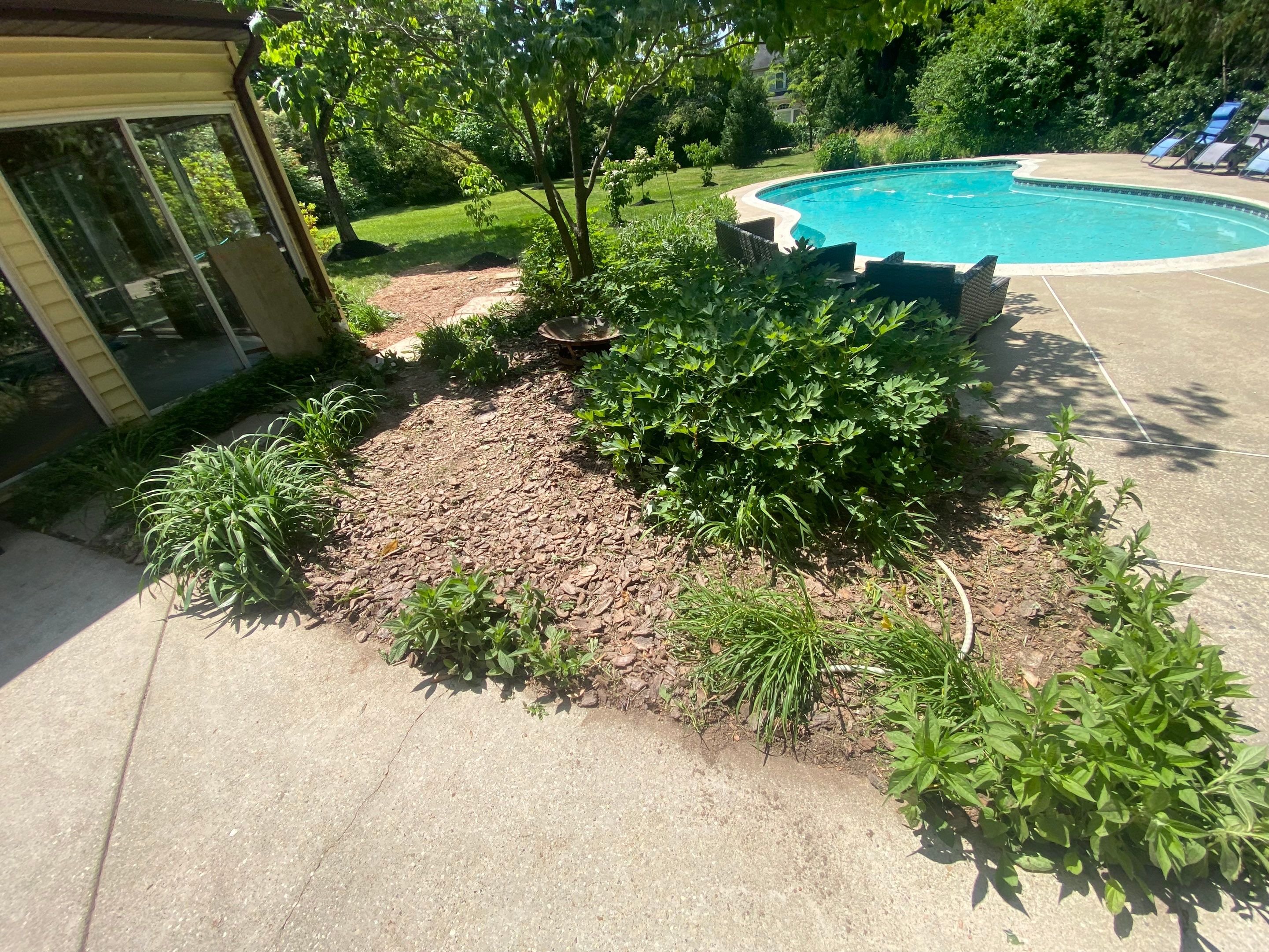 Landscape cleanup & drainage by The Smet Companies, LLC