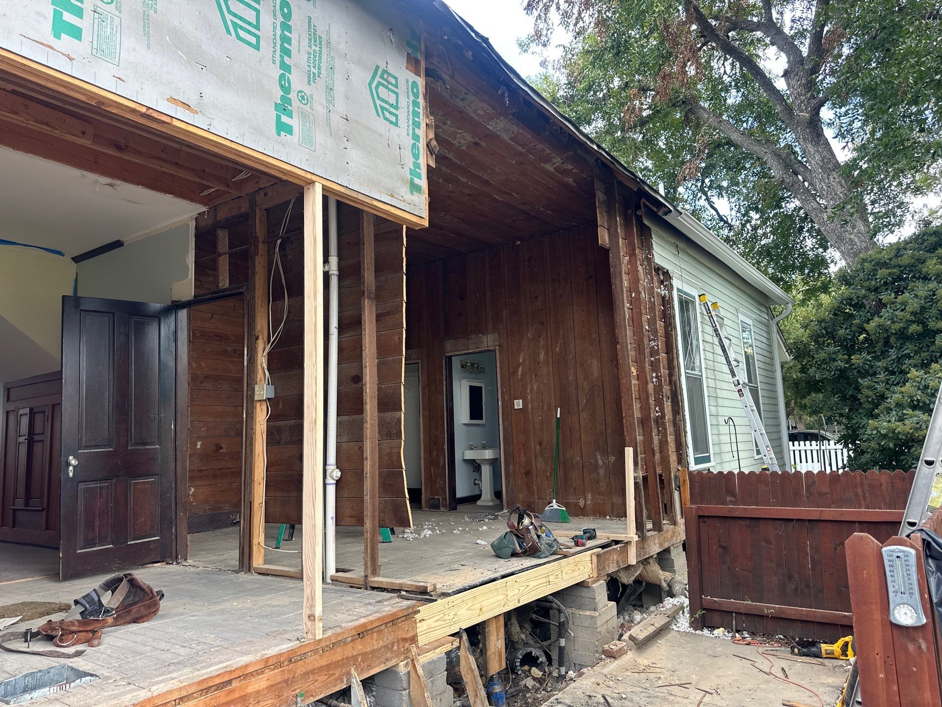 Residential Fire Damage Restoration and Interior Renovation in Fort Worth by Simmons Floors