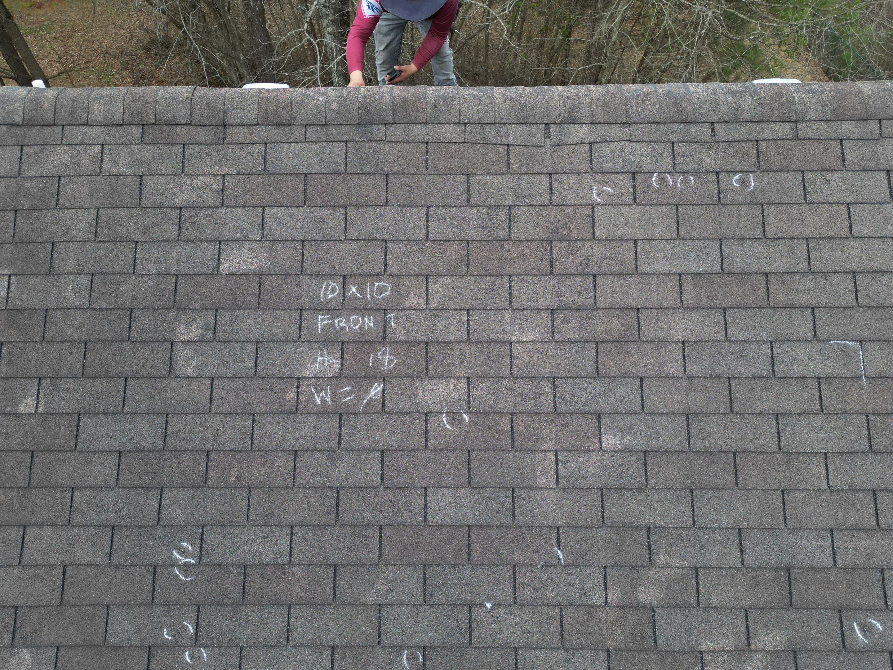 Insurance claim  by Deerfield Roofing LLC
