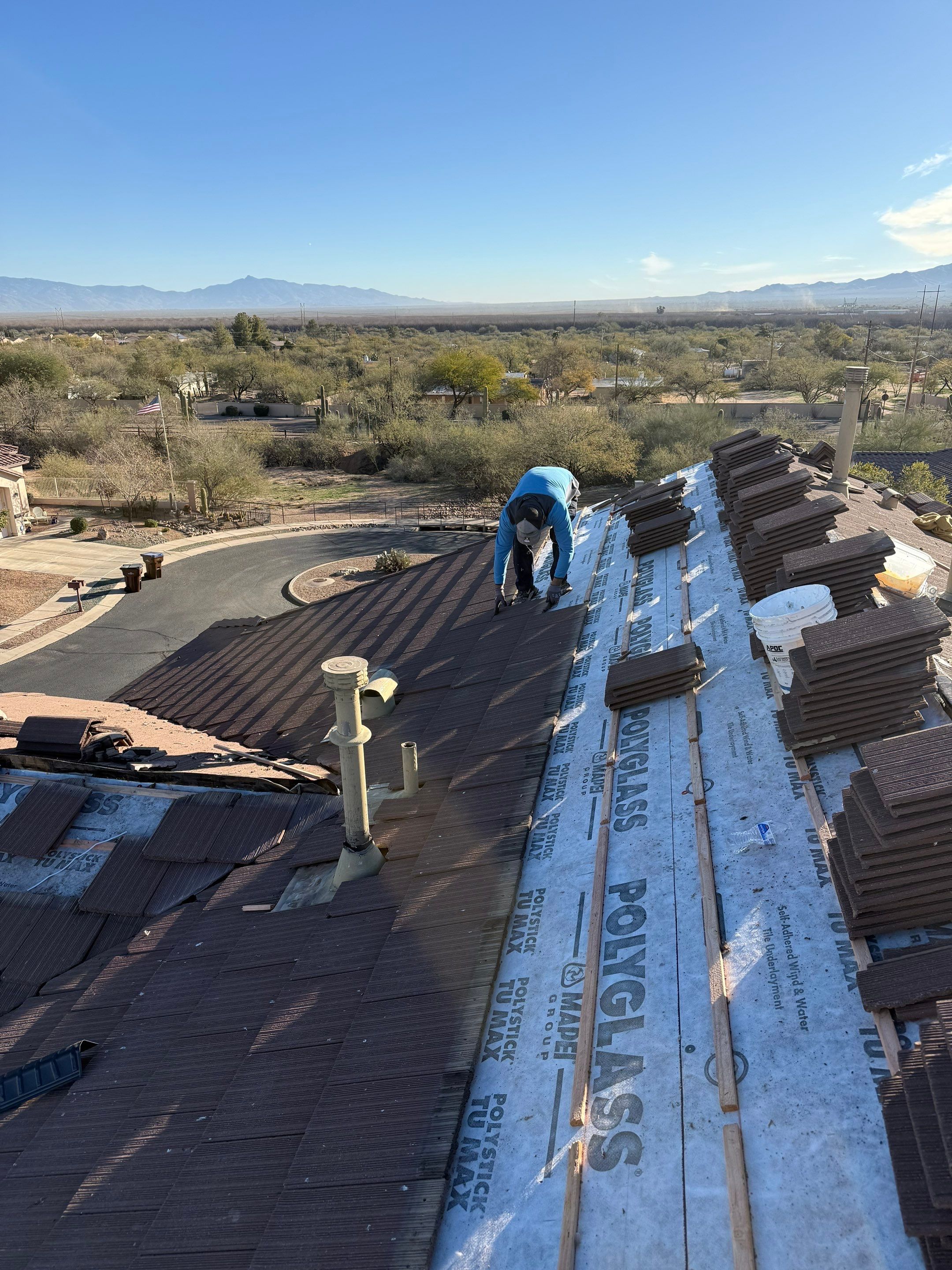 Project in Sahuarita by West Coast Roofing AZ
