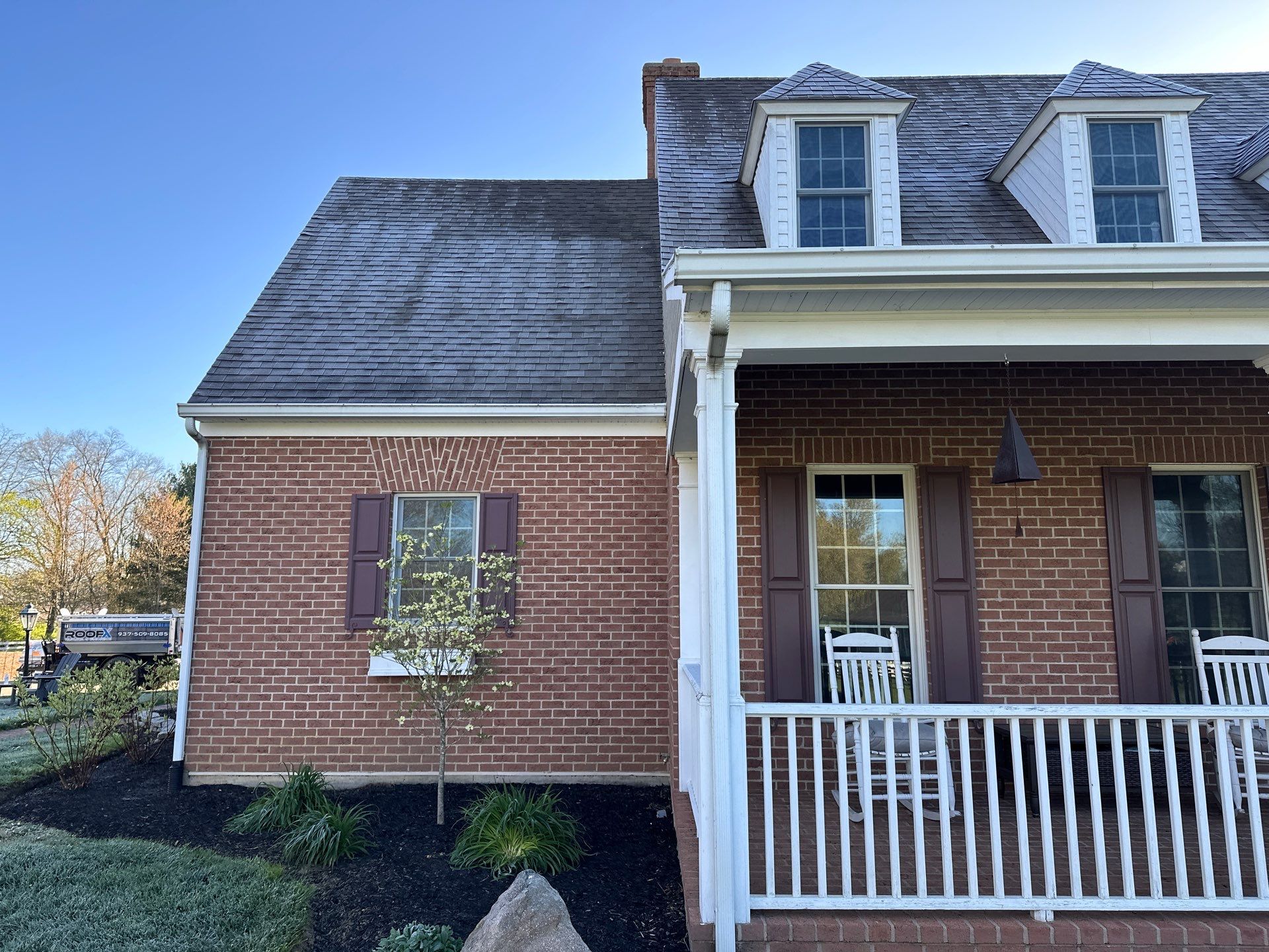 Residential Roofing Installation using Timberline HDZ Shingles - Barkwood by RoofX 