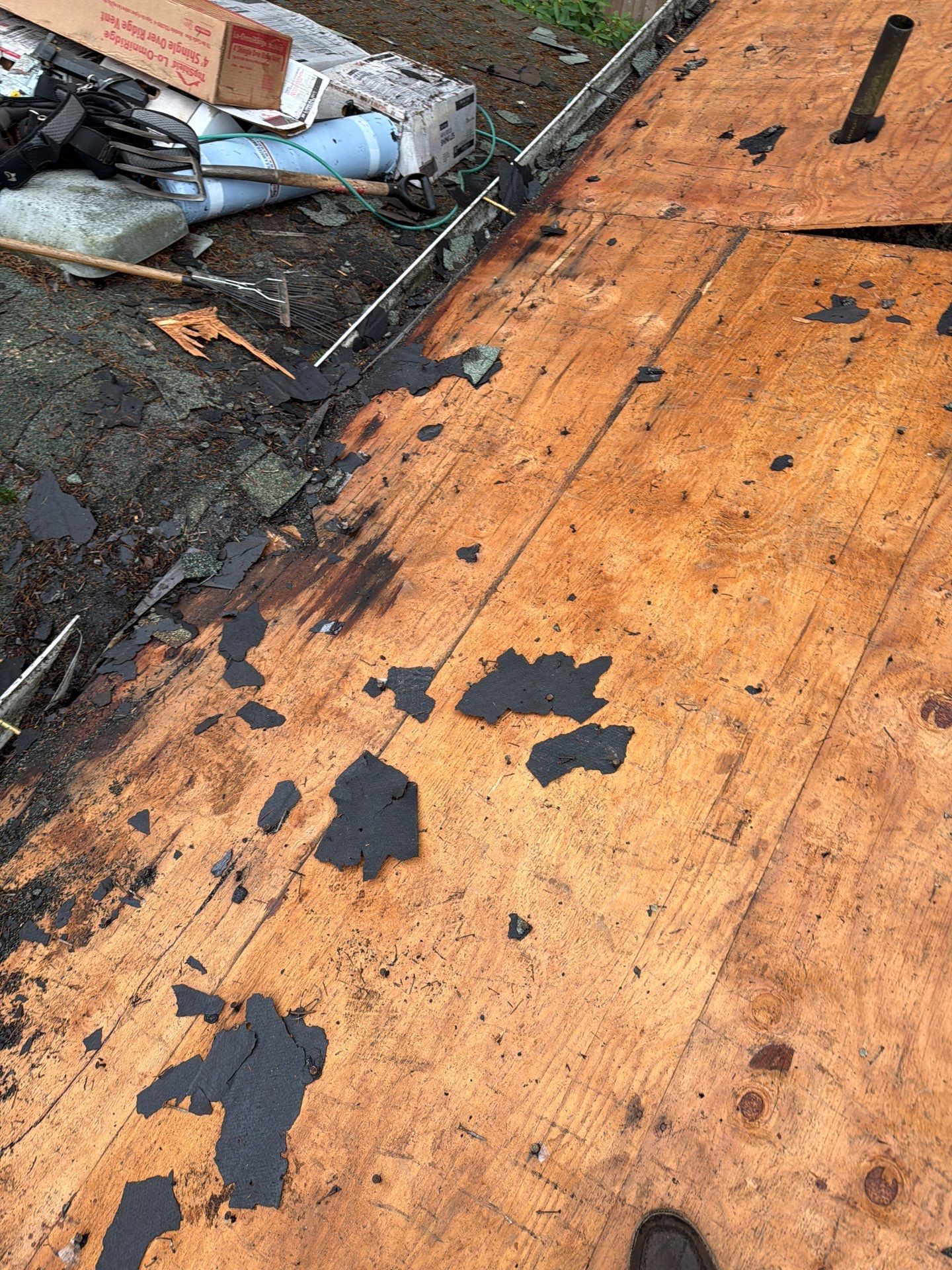 Residential Roofing Installation using GAF UHDZ Shingles by Roofing Formula LLC