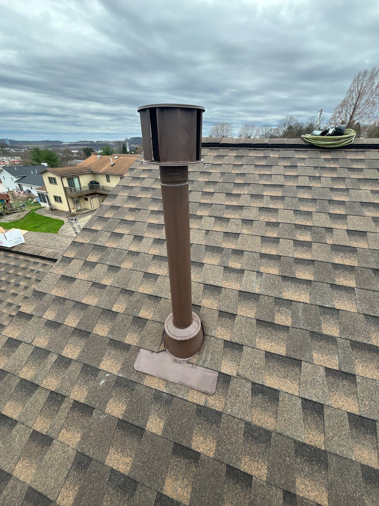 Residential Roofing Installation using GAF Timberline HDZ Pewter Gray by Rainstoppers Roofing