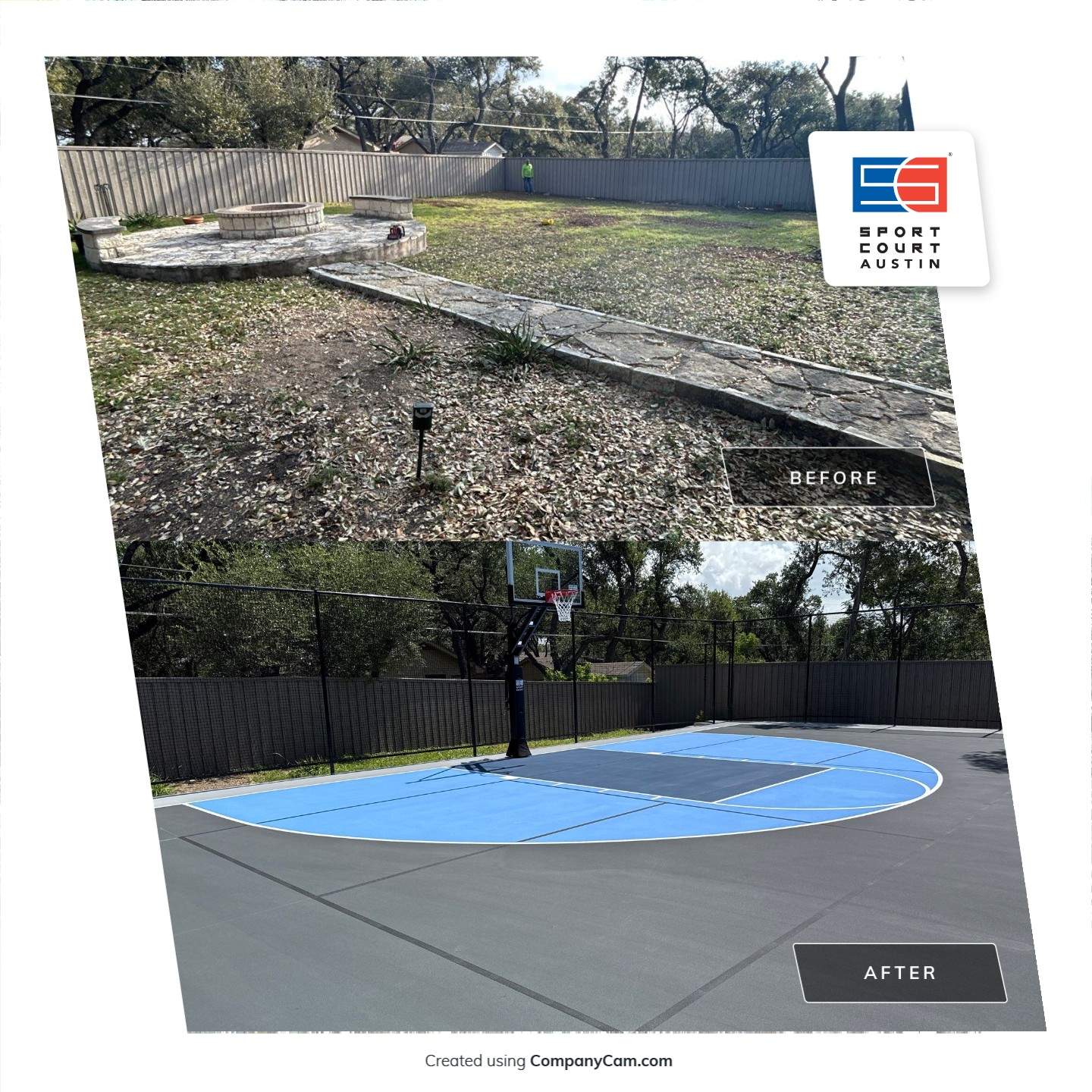 King 40 X 64 by Sport Court Austin