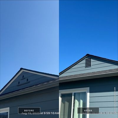 Pre-finish lap siding 